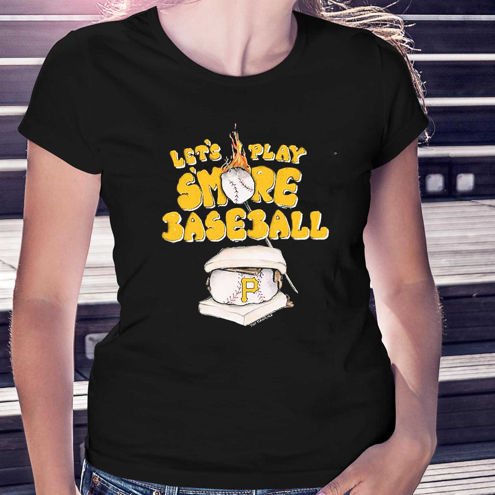 Pittsburgh Pirates Lets Play Smoke Baseball Shirt - Shibtee Clothing