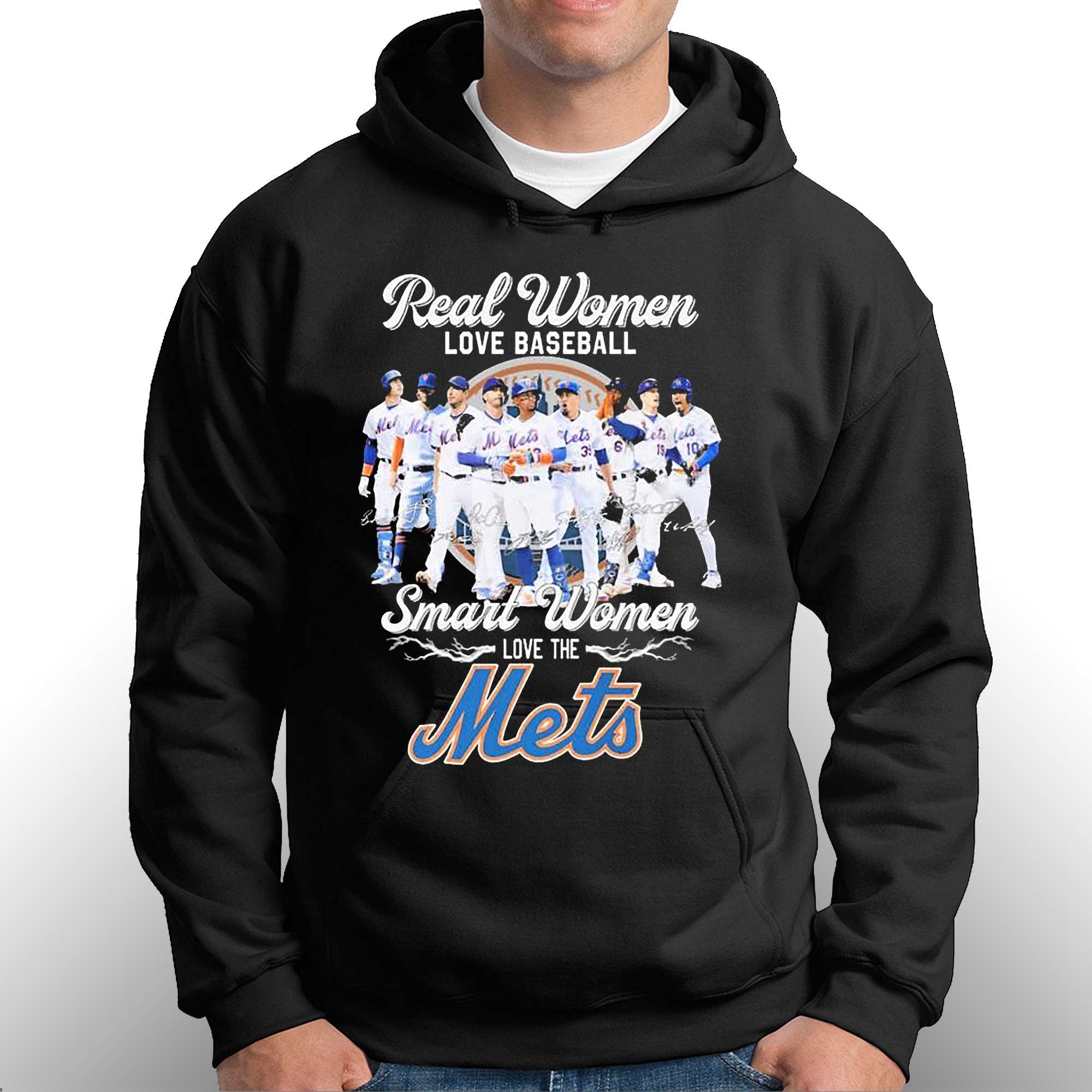 Real Women Love Baseball Smart Women Love The New York Mets 2023 Signatures  Shirt - Shibtee Clothing