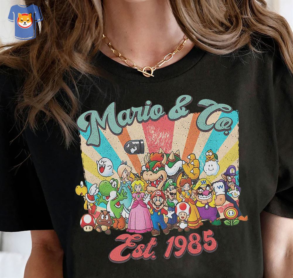 Return To Mario Co Shirt The Super Mario Bros Movie Main - Shibtee Clothing