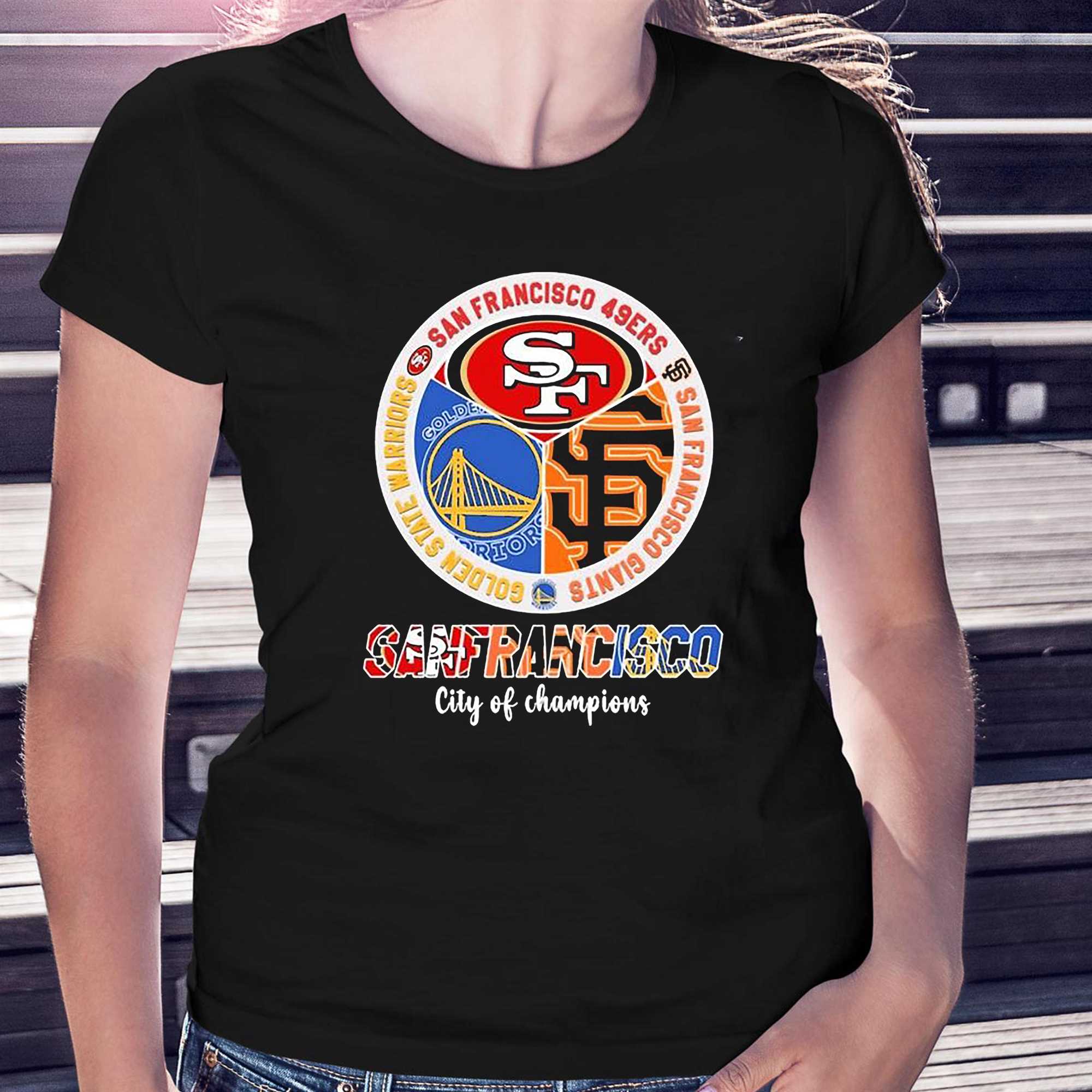 San Francisco City Of Champions Shirt 49ers Warriors And Giants - Shibtee  Clothing