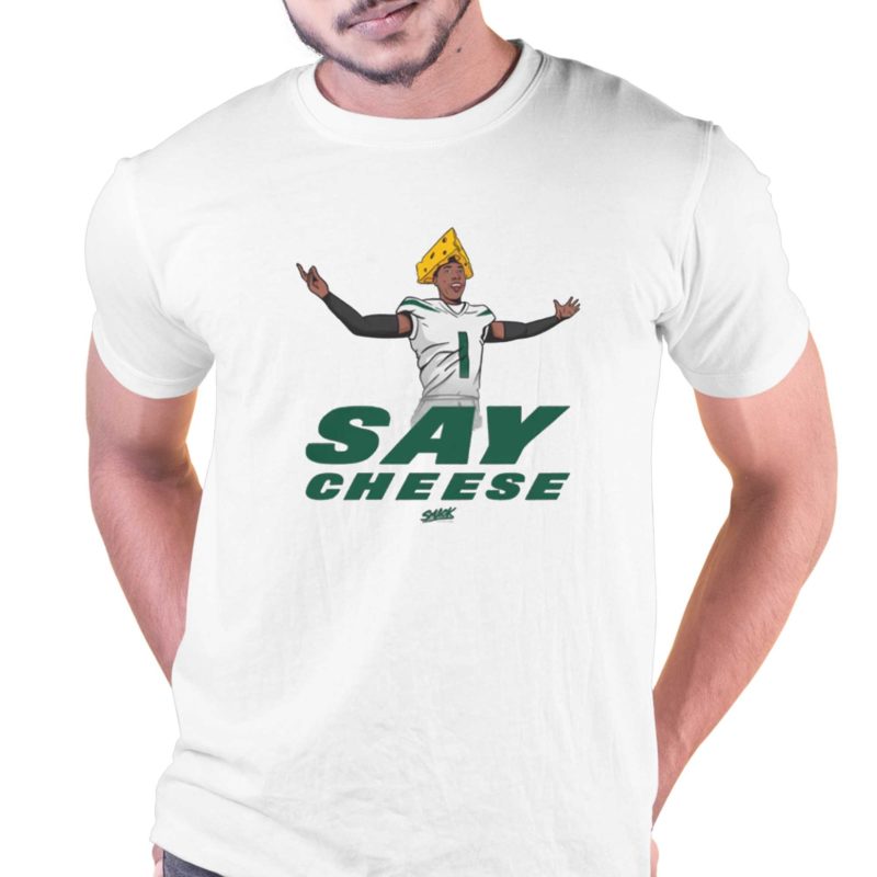 say cheese t shirt anti green bay for new york football fans 1 1