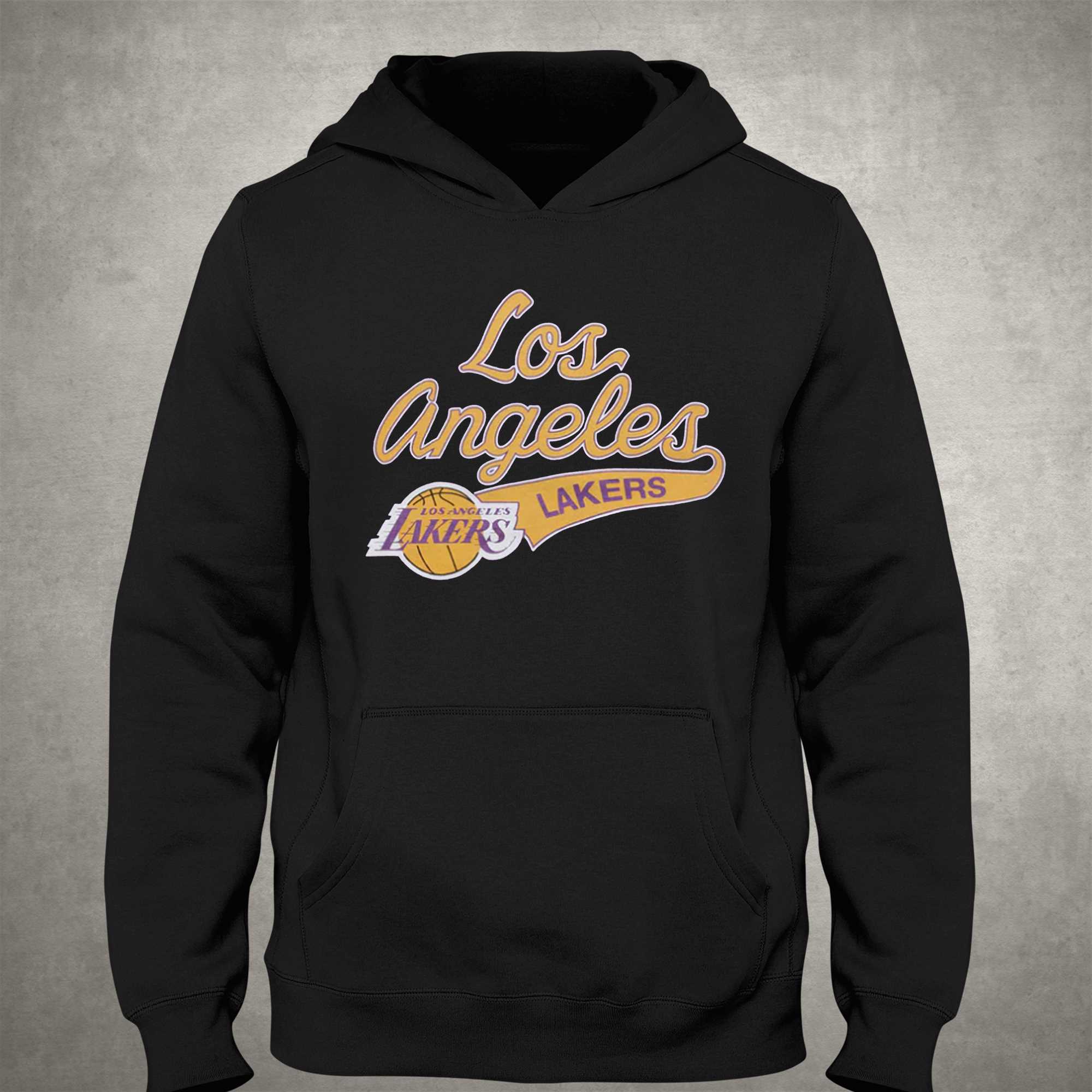 Script Los Angeles Lakers T-shirt - Shibtee Clothing