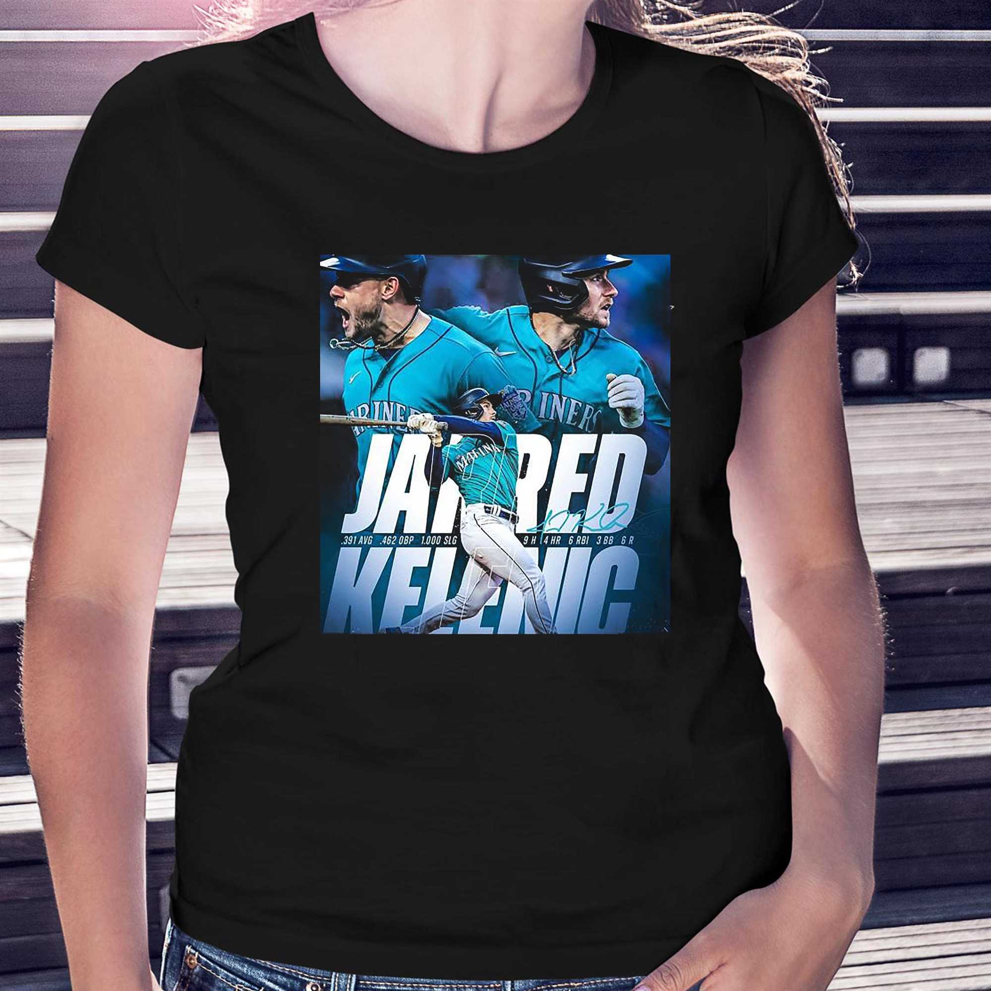 Seattle Mariners Jarred Kelenic Signature Shirt - Shibtee Clothing