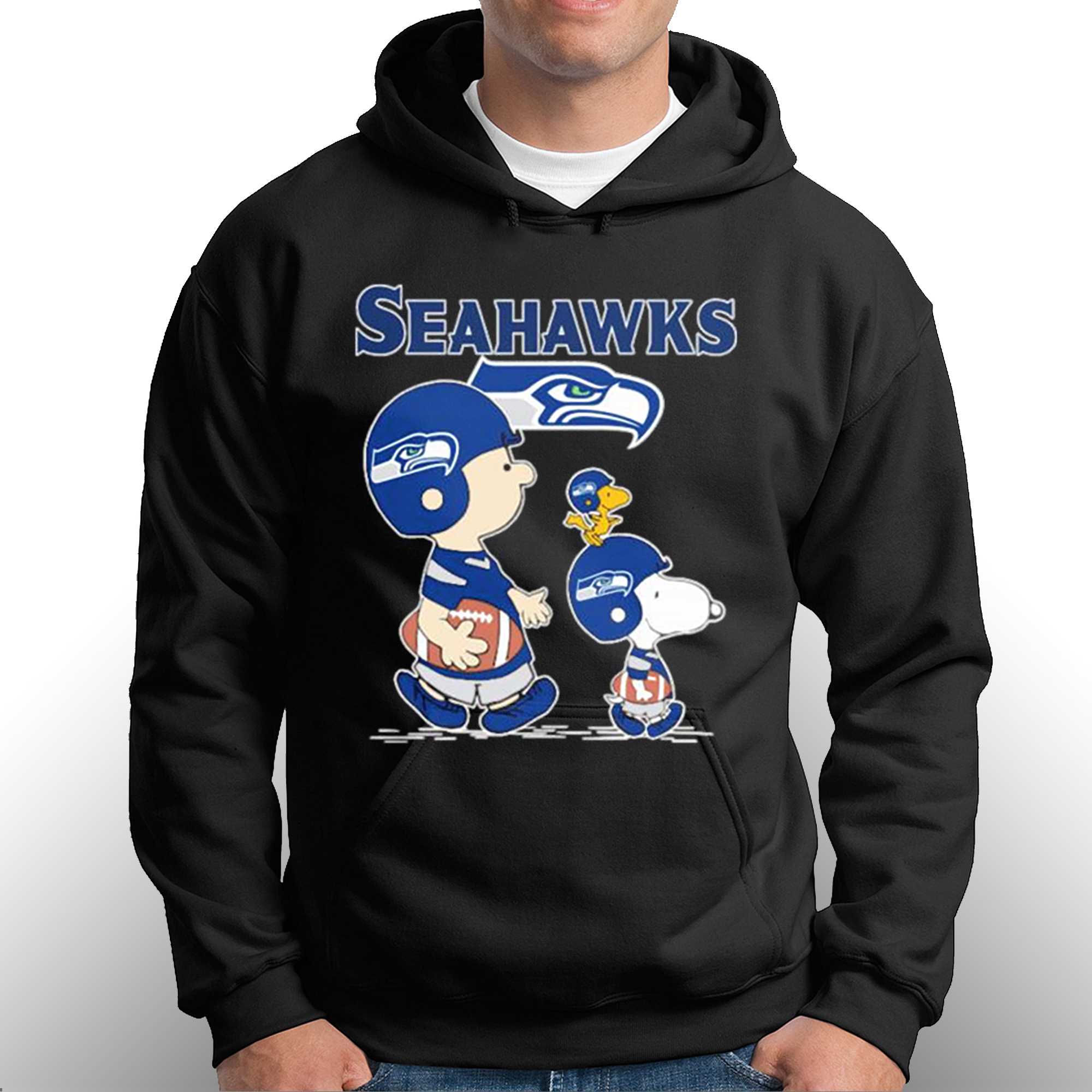 Seattle Seahawks Gridiron Pullover Hoodie Sweatshirt