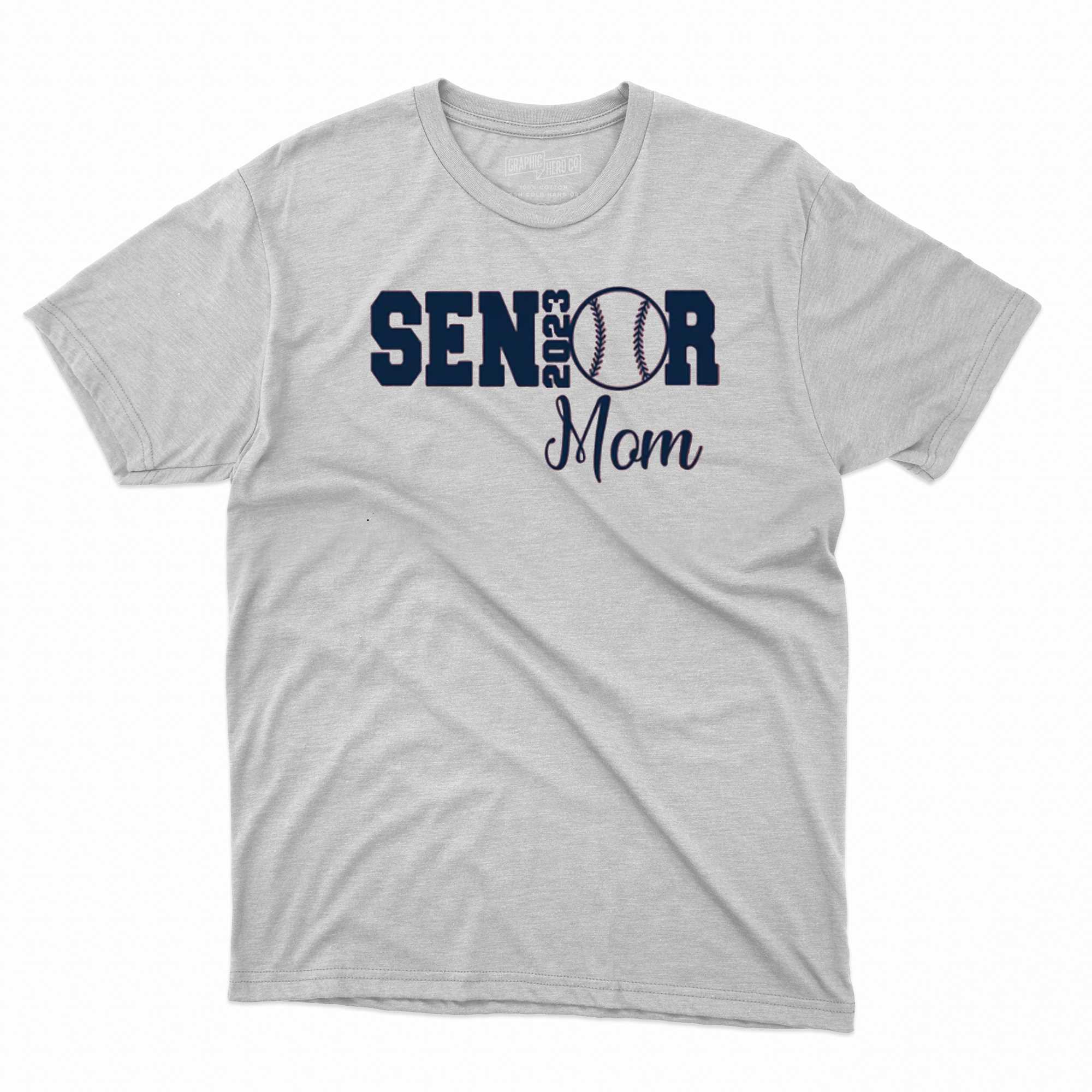 Senior Baseball Mom Tshirt for Senior Baseball Mom 2023 Shirt, Class of  2023 Sen