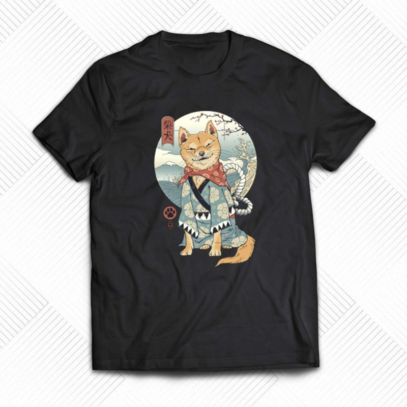 shiba inu t shirt classique 1 2