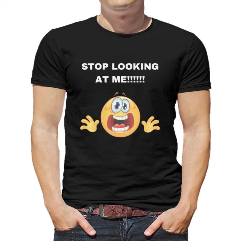 stop looking at me cringey tee 1 2