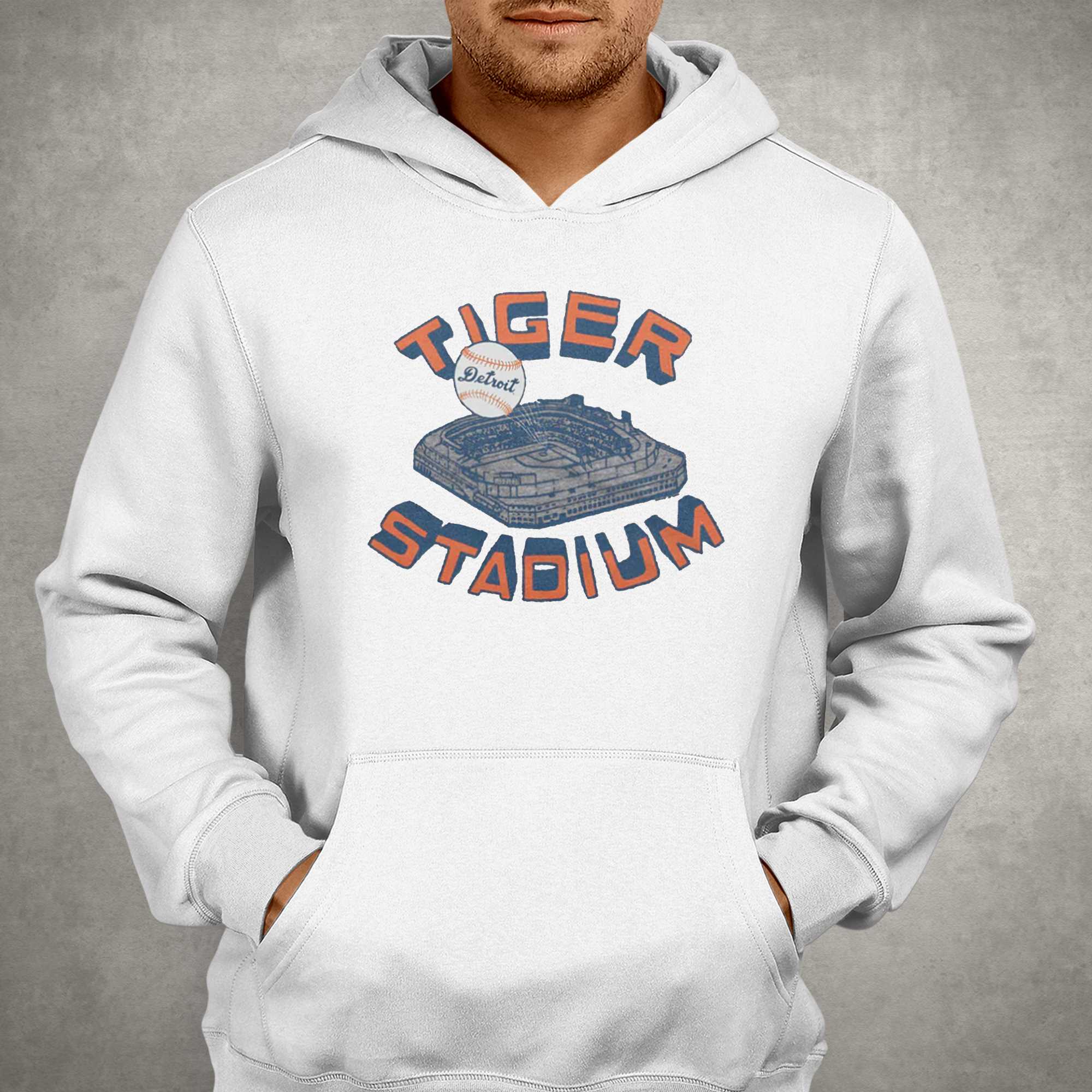 Tiger Stadium Detroit T-shirt - Shibtee Clothing