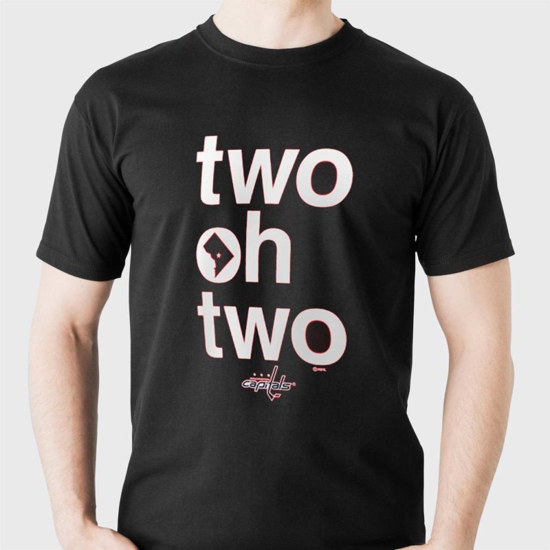 washington capitals two oh two t shirt 1 1