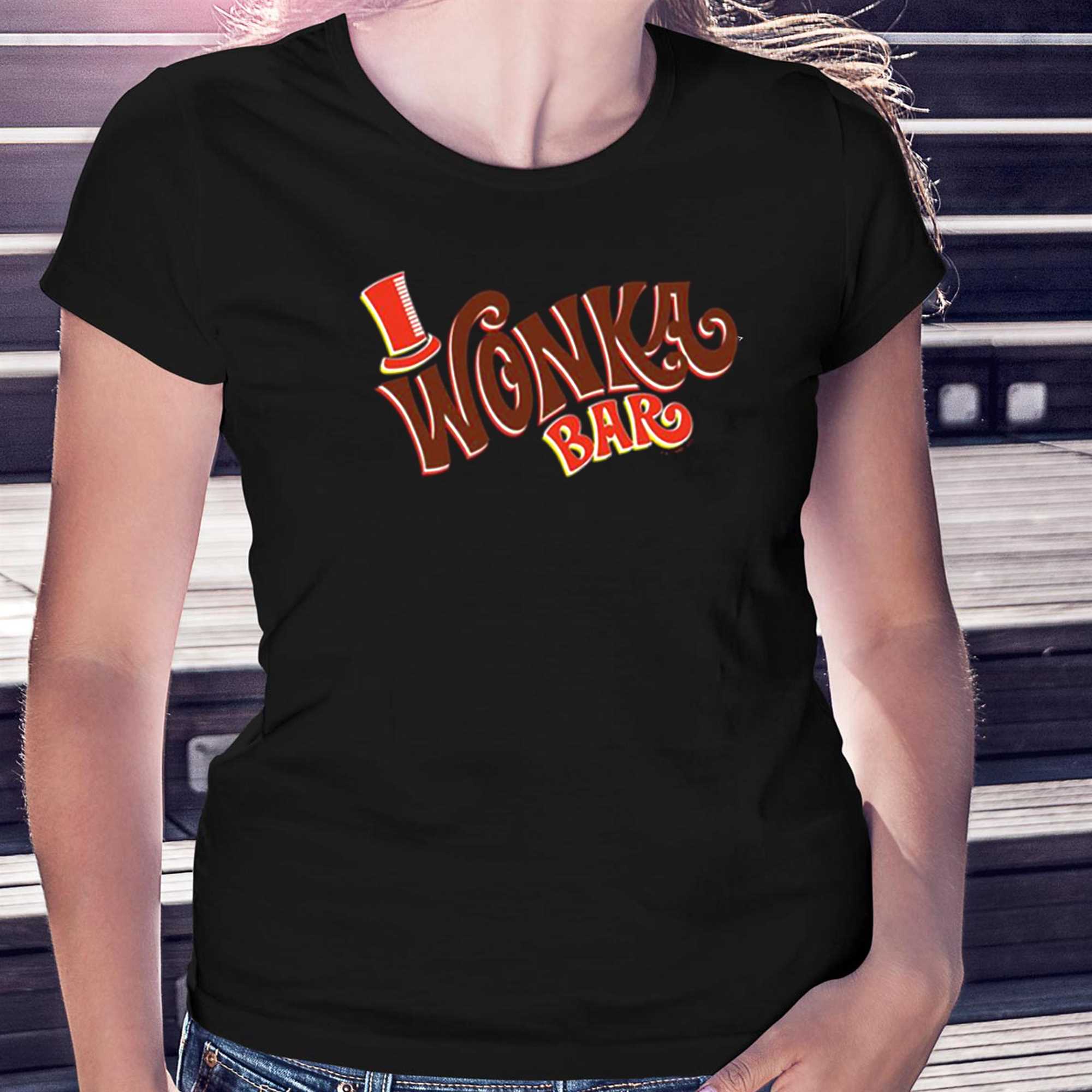 Wonka Bar Logo Willy Wonka Shirt Shibtee Clothing