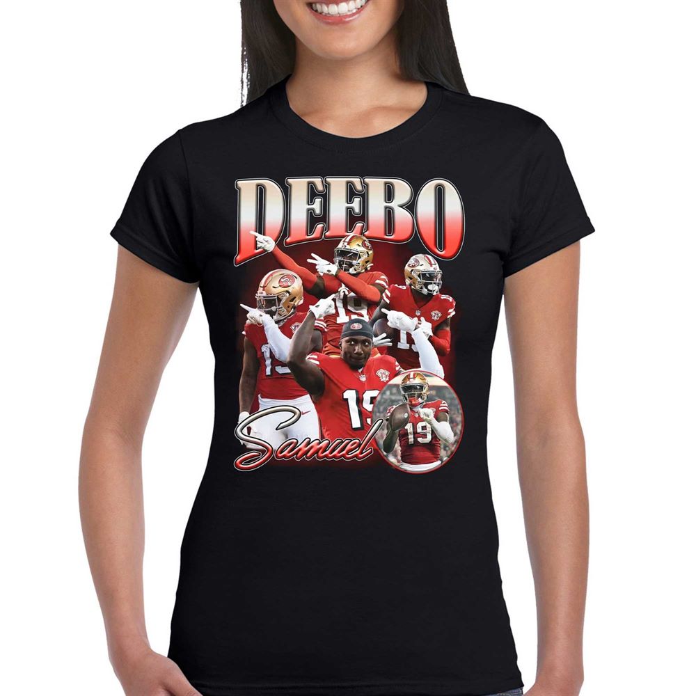 49er Deebo Samuel Football Graphic T-shirt - Shibtee Clothing