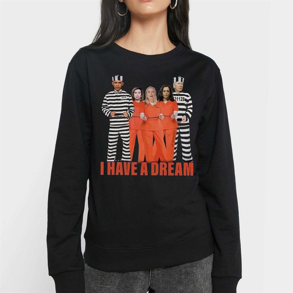 Barack Obama Donald Trump Kamala Harris I Have A Dream T-shirt 