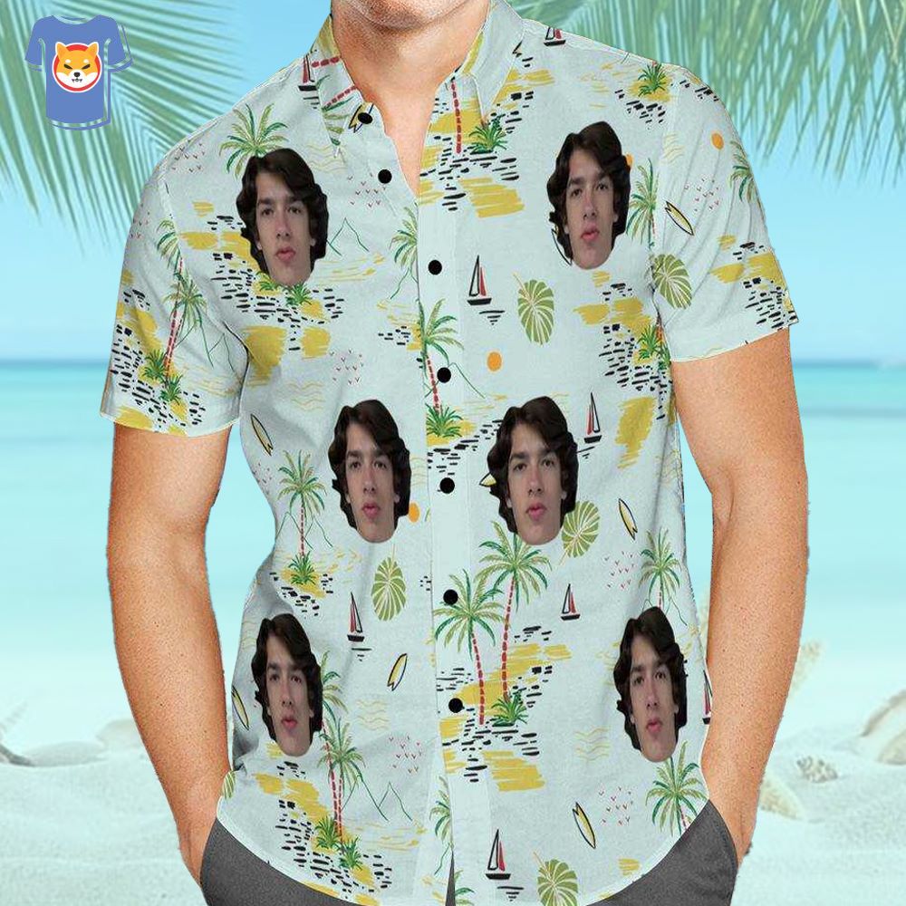Baylen Levine Hawaiian Shirt Chinoiserie Print Hawaiian Shirt
