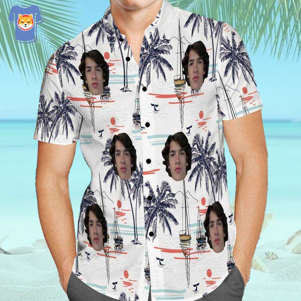 Baylen Levine Hawaiian Shirt Chinoiserie Print Hawaiian Shirt