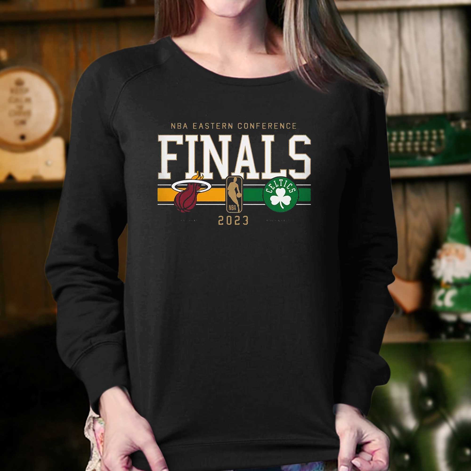 Boston Celtics Vs Miami Heat 2023 Nba Eastern Conference T-shirt 