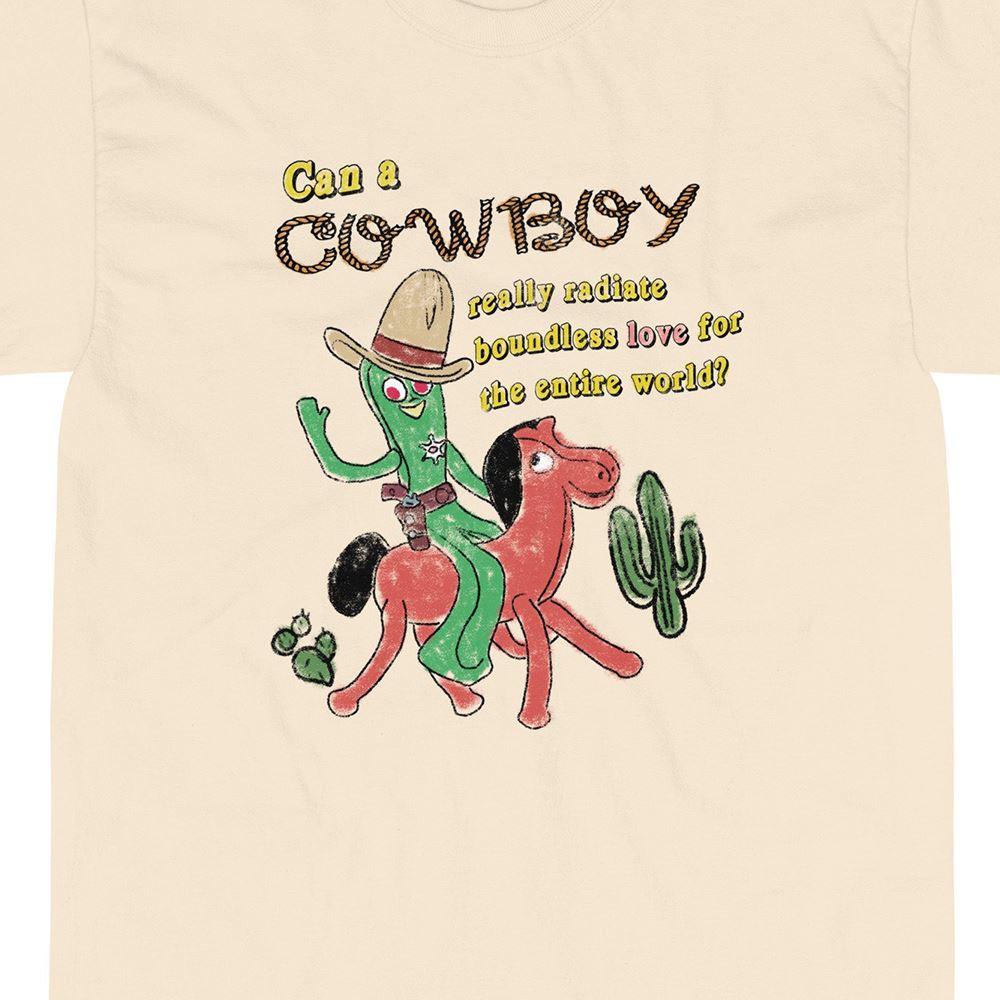 Buddhist Cowboy Really Radiate Boundless Love For The Entire World T-shirt 