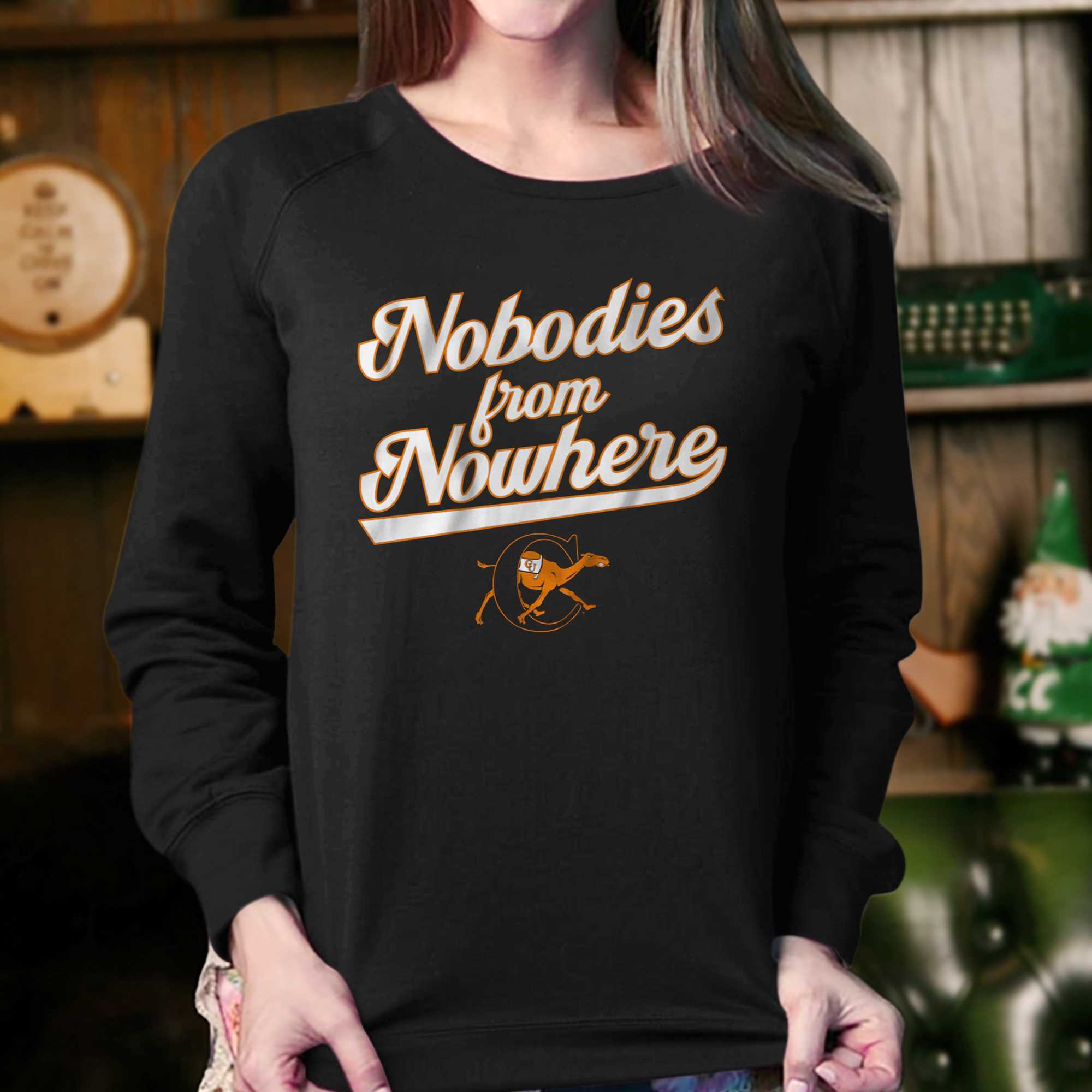Campbell Baseball Nobodies From Nowhere T-shirt 