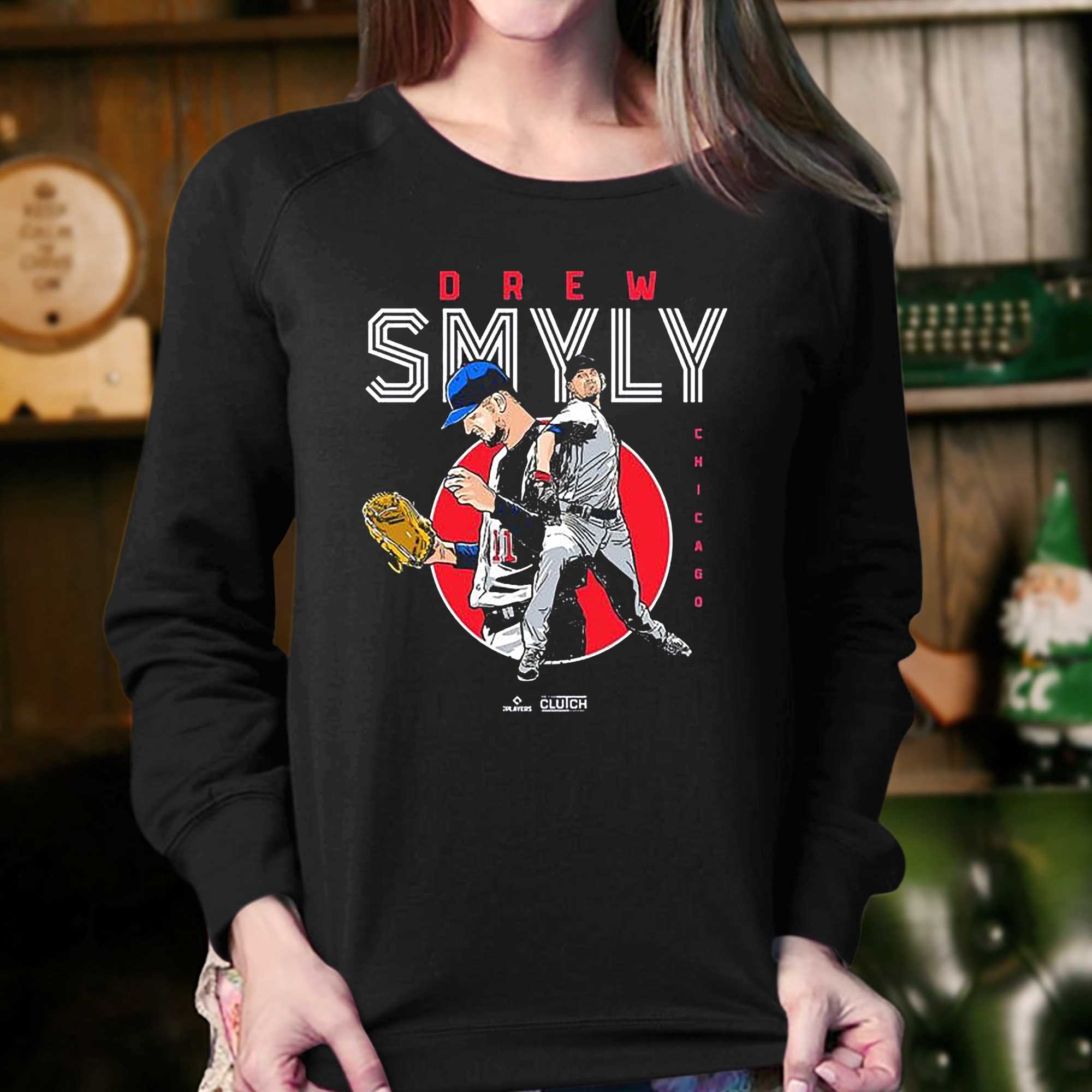 Chicago Cubs Drew Smyly Pitching Shirt 