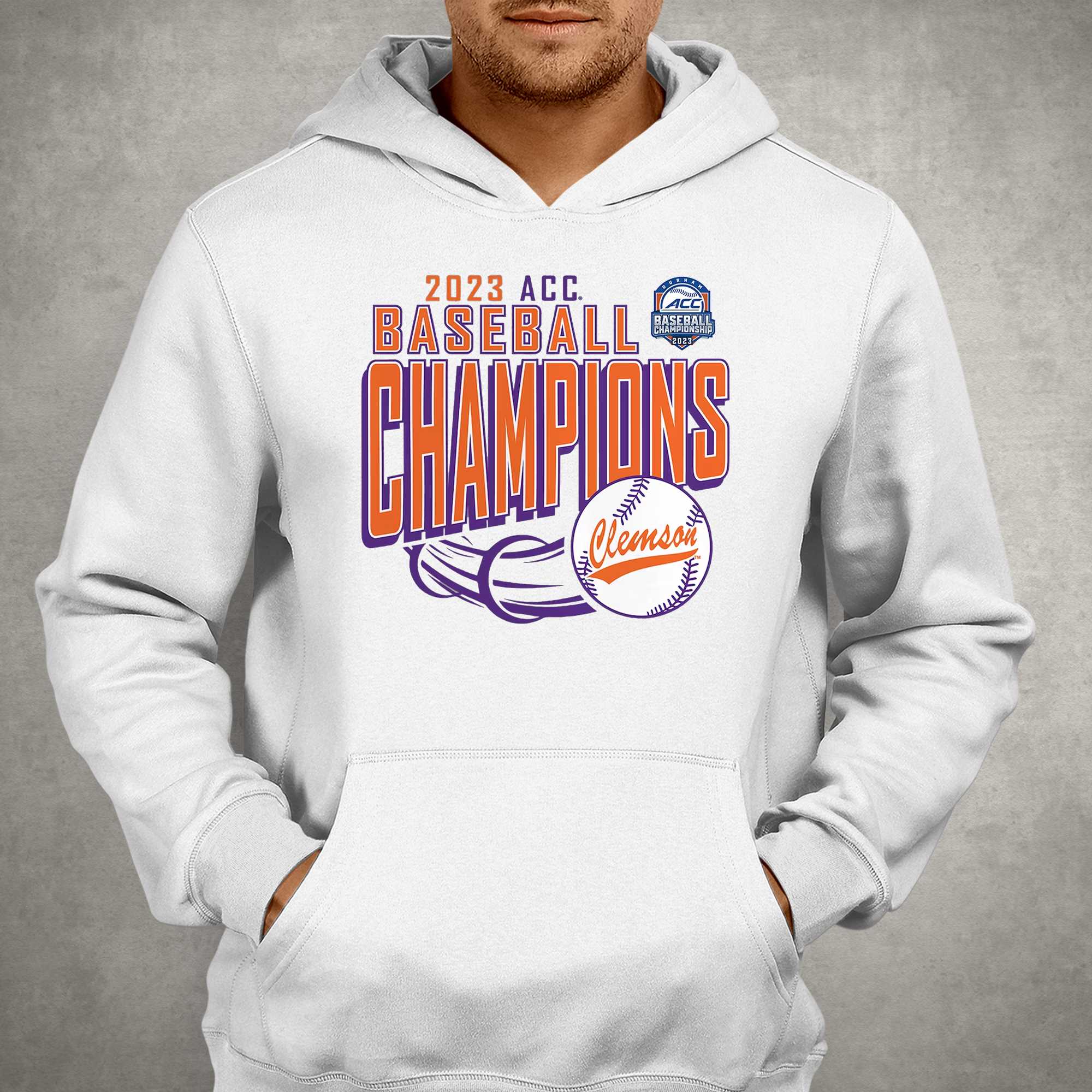 2023 Division I Champions Baseball Clemson Tigers Baseball Shirt