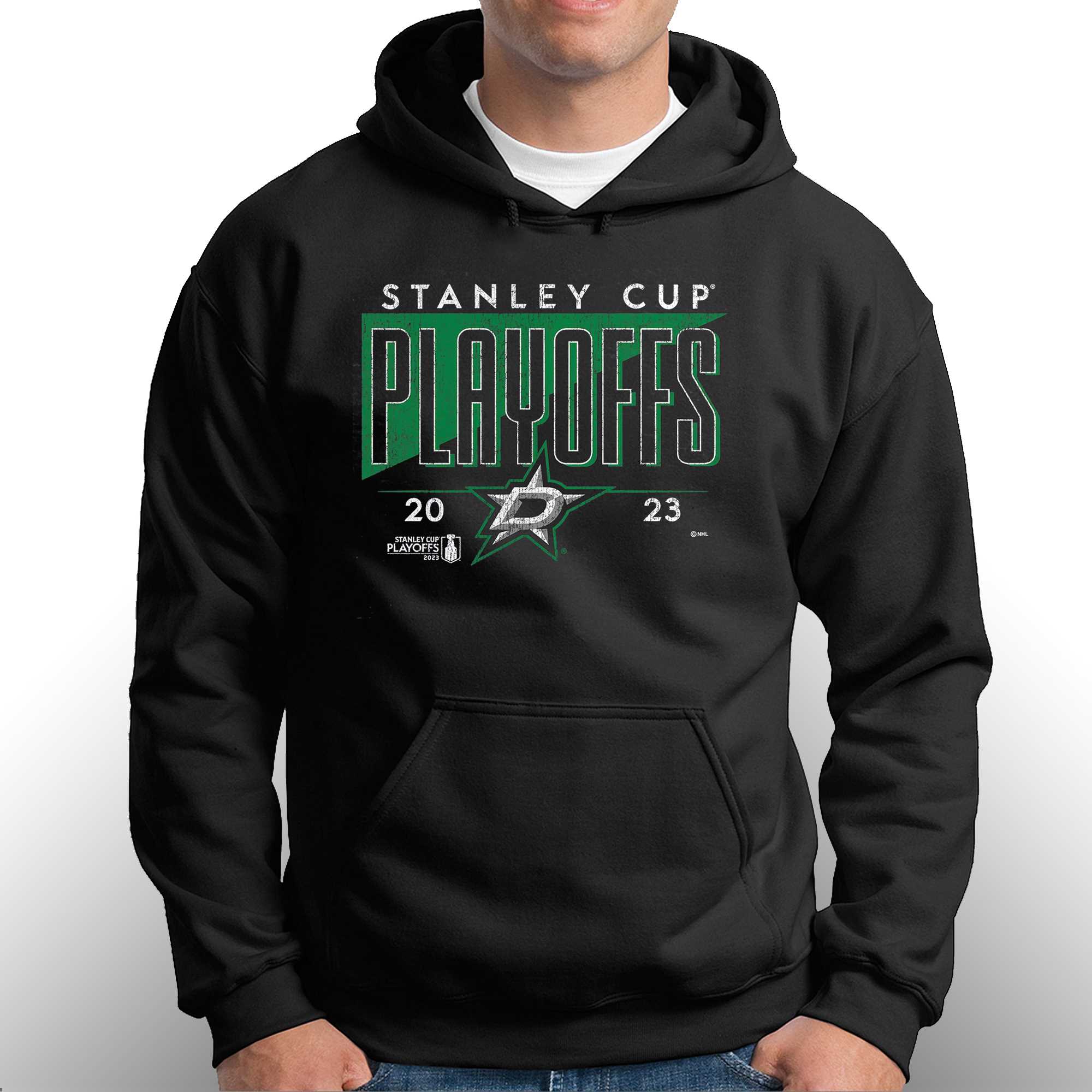 Men's Fanatics Branded Black 2023 Stanley Cup Playoffs T-Shirt