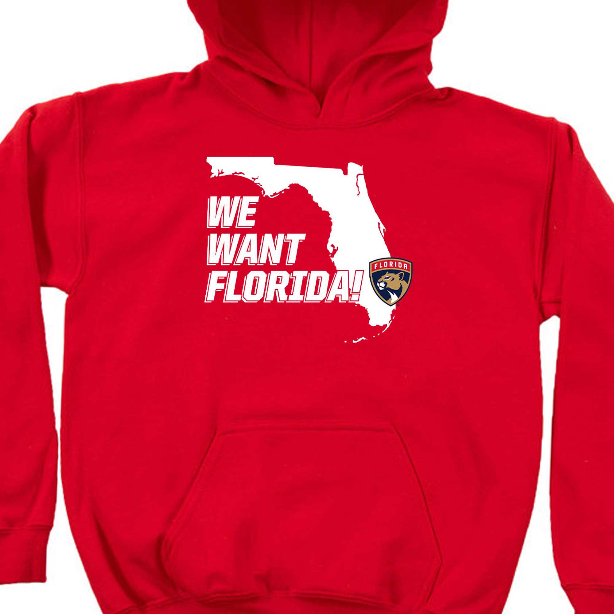 Florida Panthers We Want Florida Shirt - Shibtee Clothing