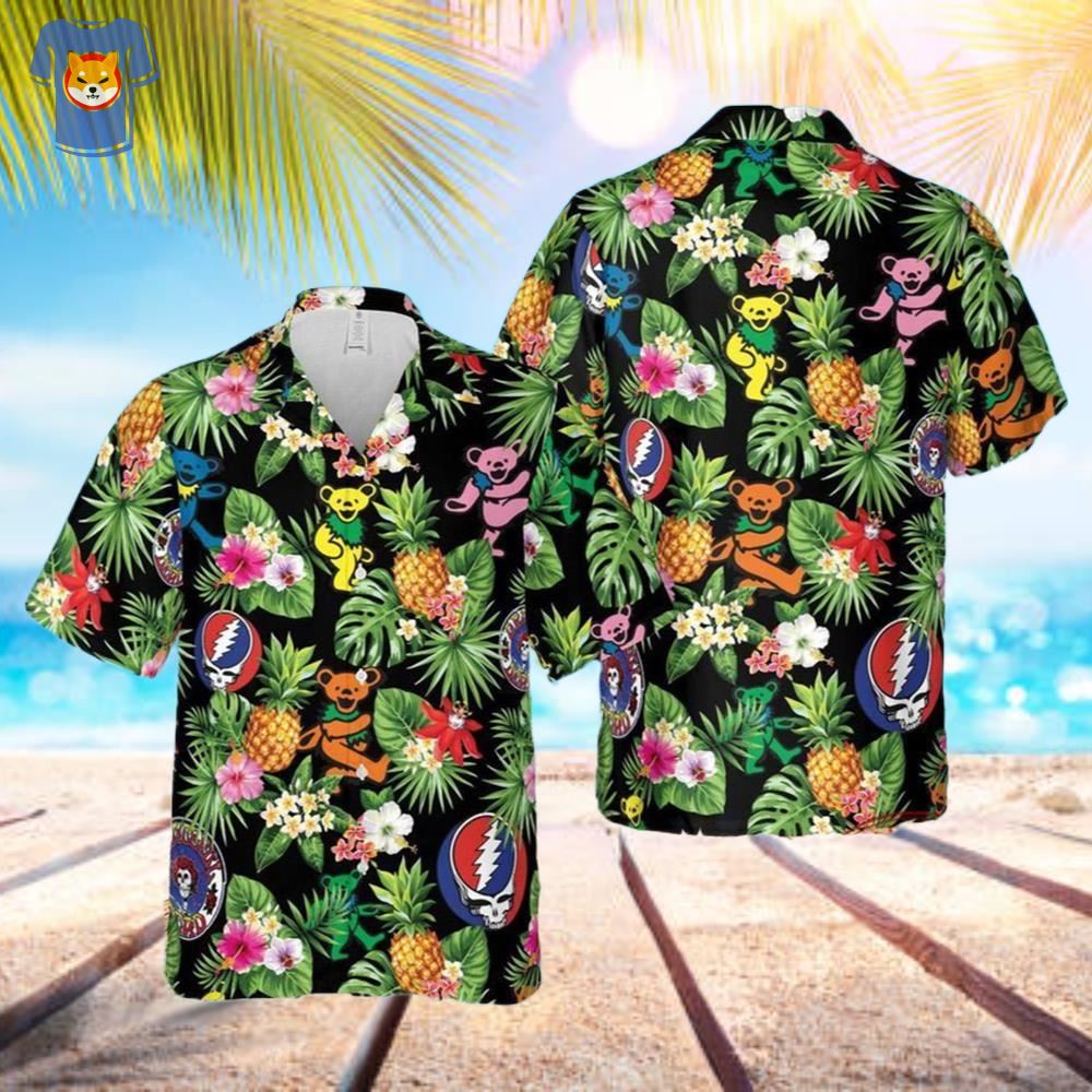 NFL Miami Dolphins Grateful Dead Hawaiian Shirt