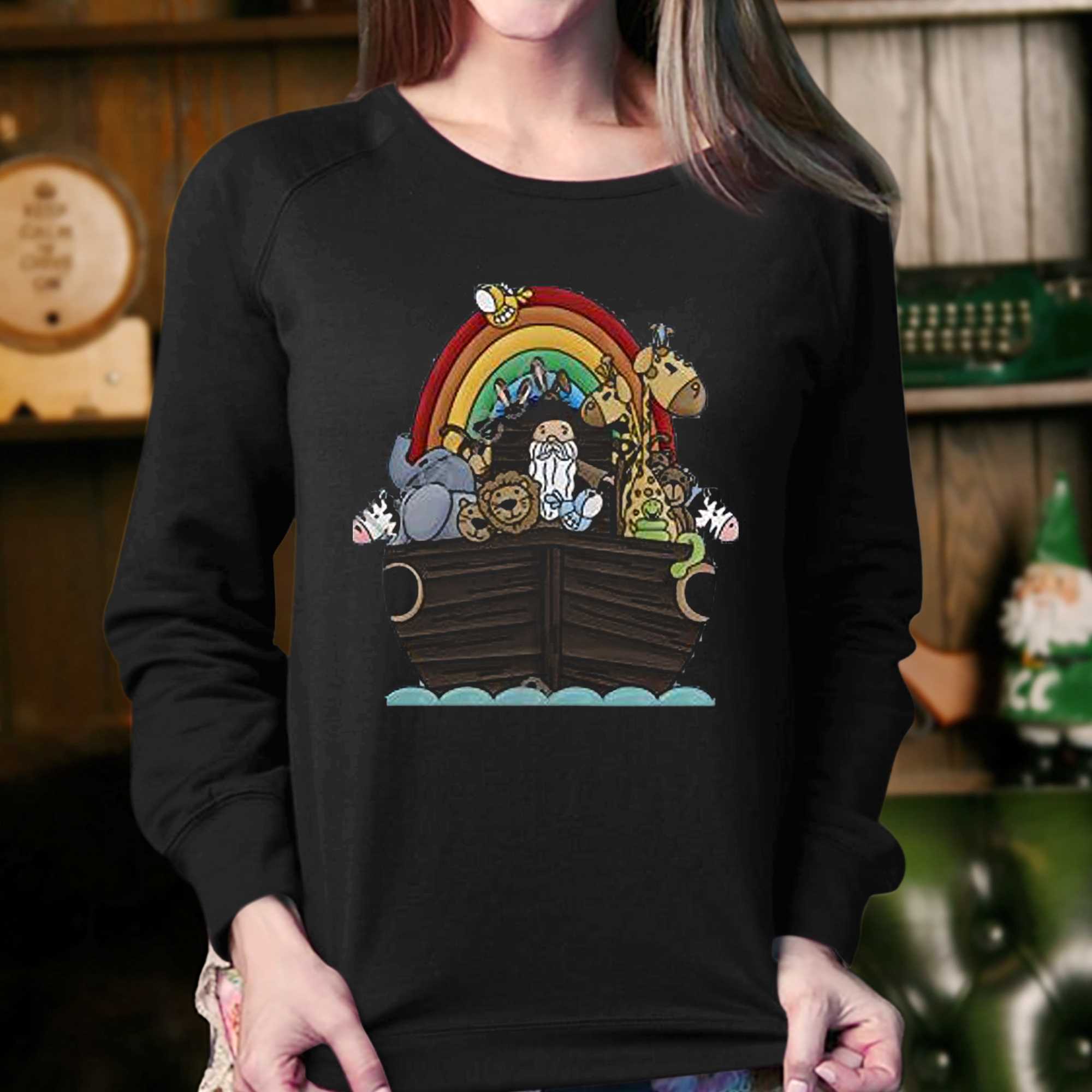 Jeff Roush Noahs Ark And Rainbow Infant New Shirt 