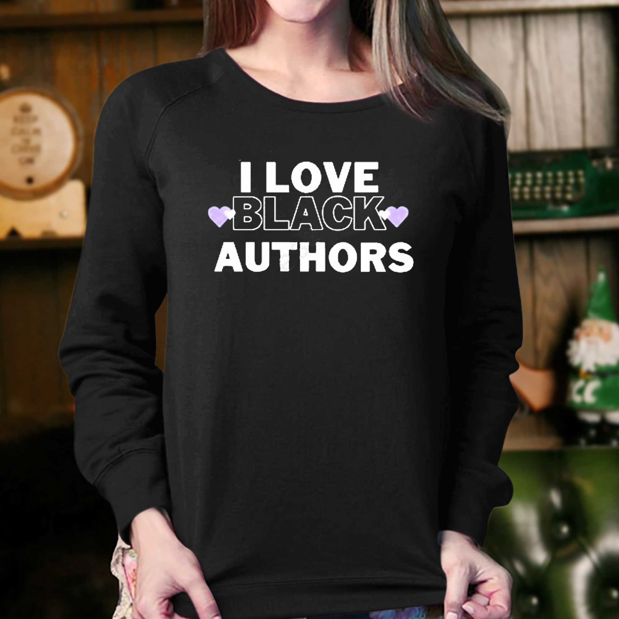 Jjmastermind I Love Black Authors Shirt 