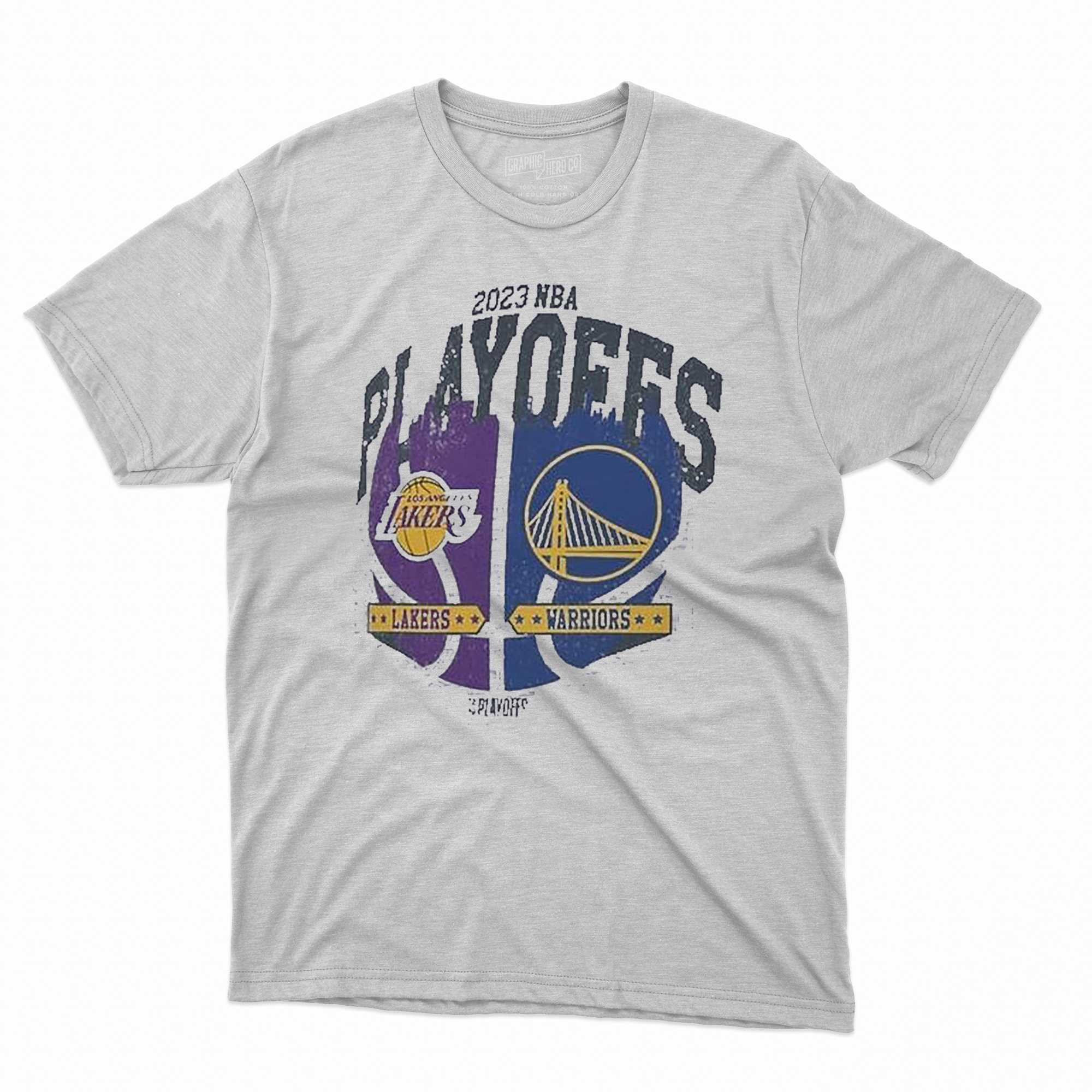 Los Angeles Lakers Stadium Essentials Unisex 2023 Nba Playoffs Roster T- shirt - Shibtee Clothing