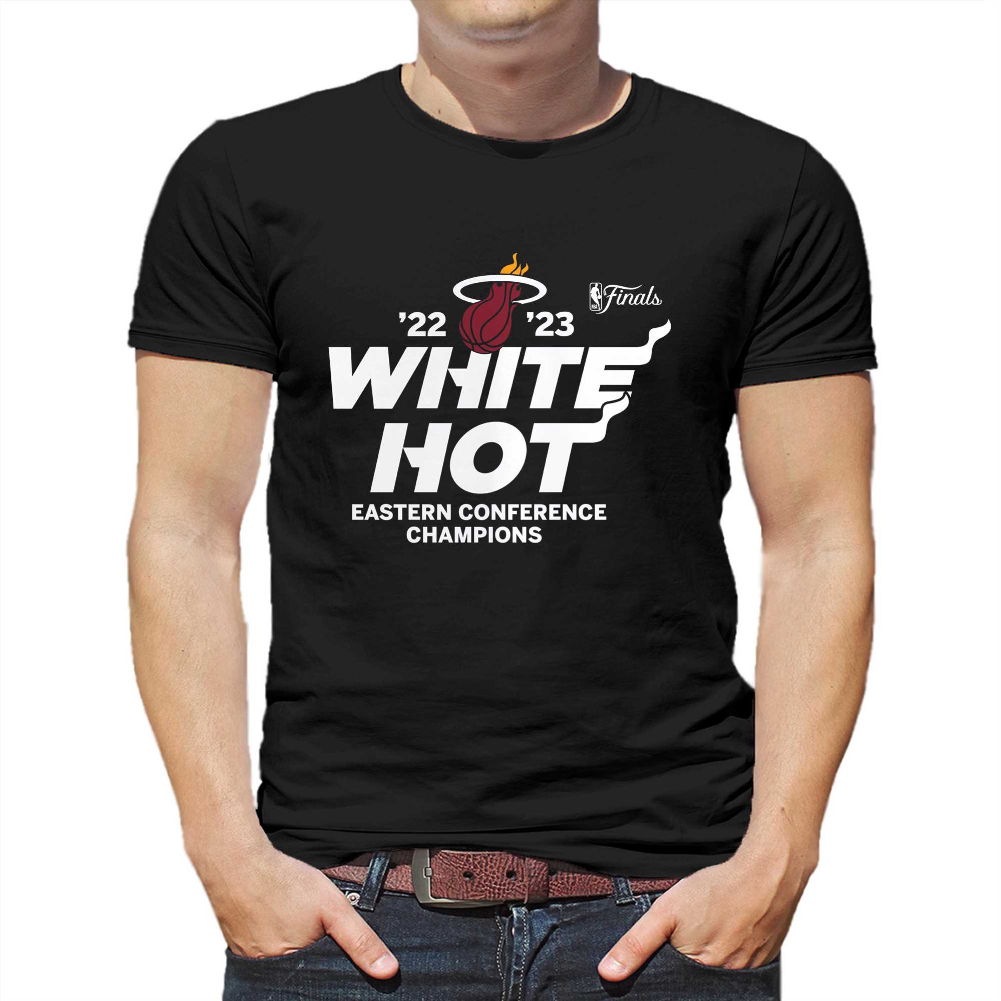 Miami Heat Fanatics Branded 2023 Eastern Conference Champions Locker Room  Authentic T-shirt - Shibtee Clothing