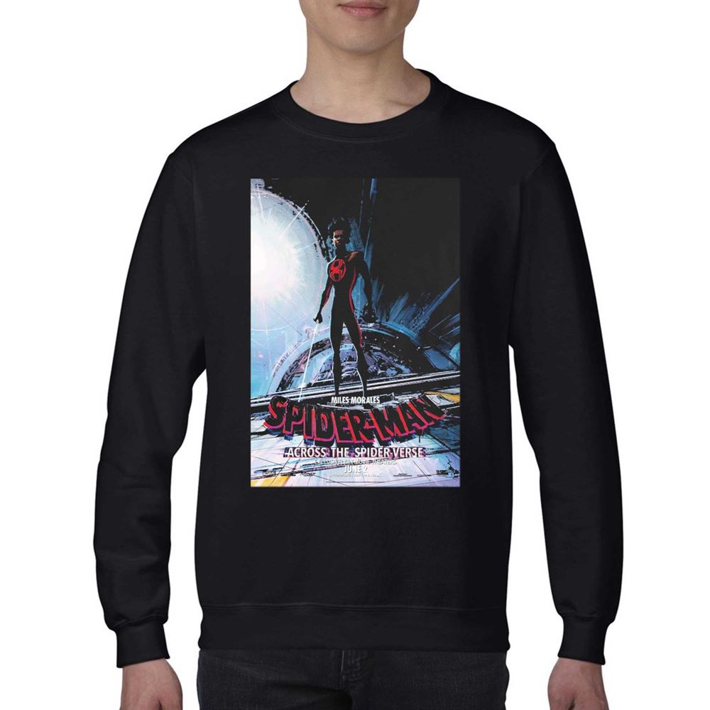 Miles Morales Spider-man Across The Spider Verse Exclusively In Movie Theaters June 2 Shirt 