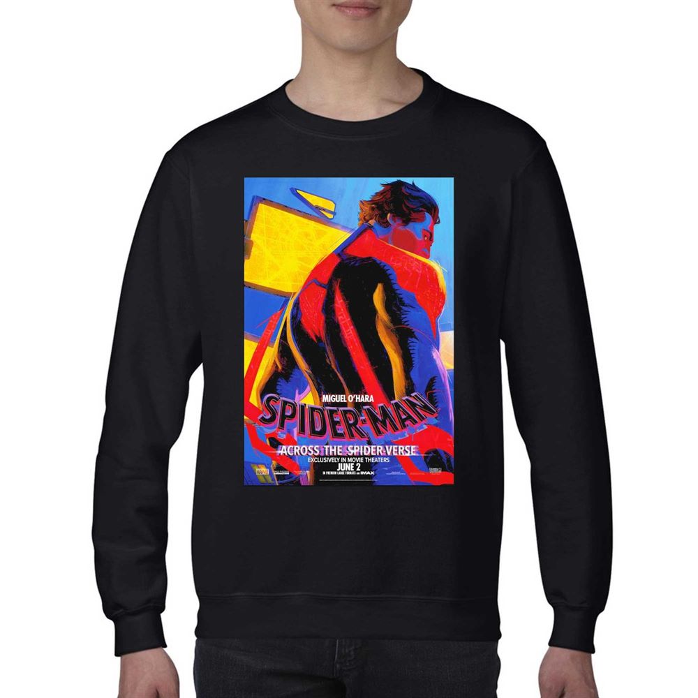 Official Miguel Ohara Spider-man Across The Spider Verse Exclusively In Movie Theaters June 2 T-shirt 