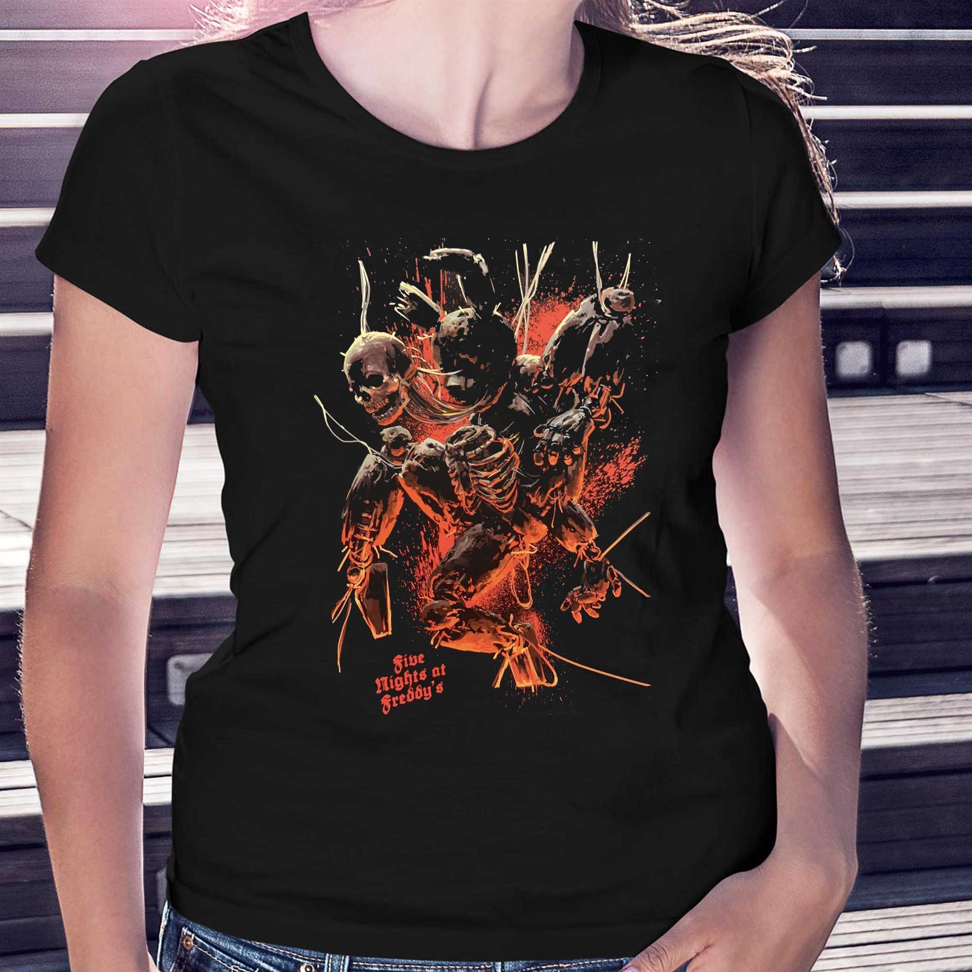 Five Nights At Freddy's 3 Springtrap Jumbo Graphic T-Shirt