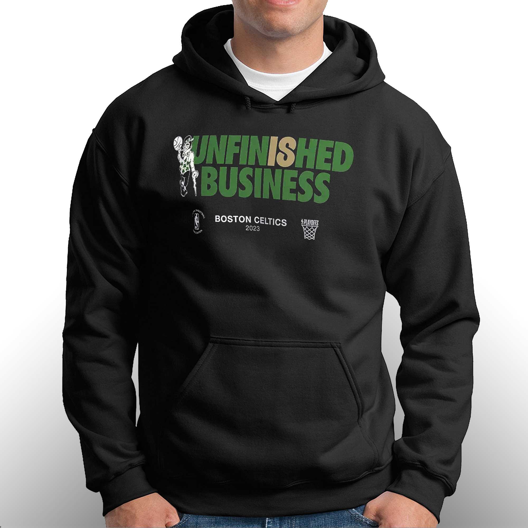 Official unfinished Business Boston Celtics 2023 T-shirt