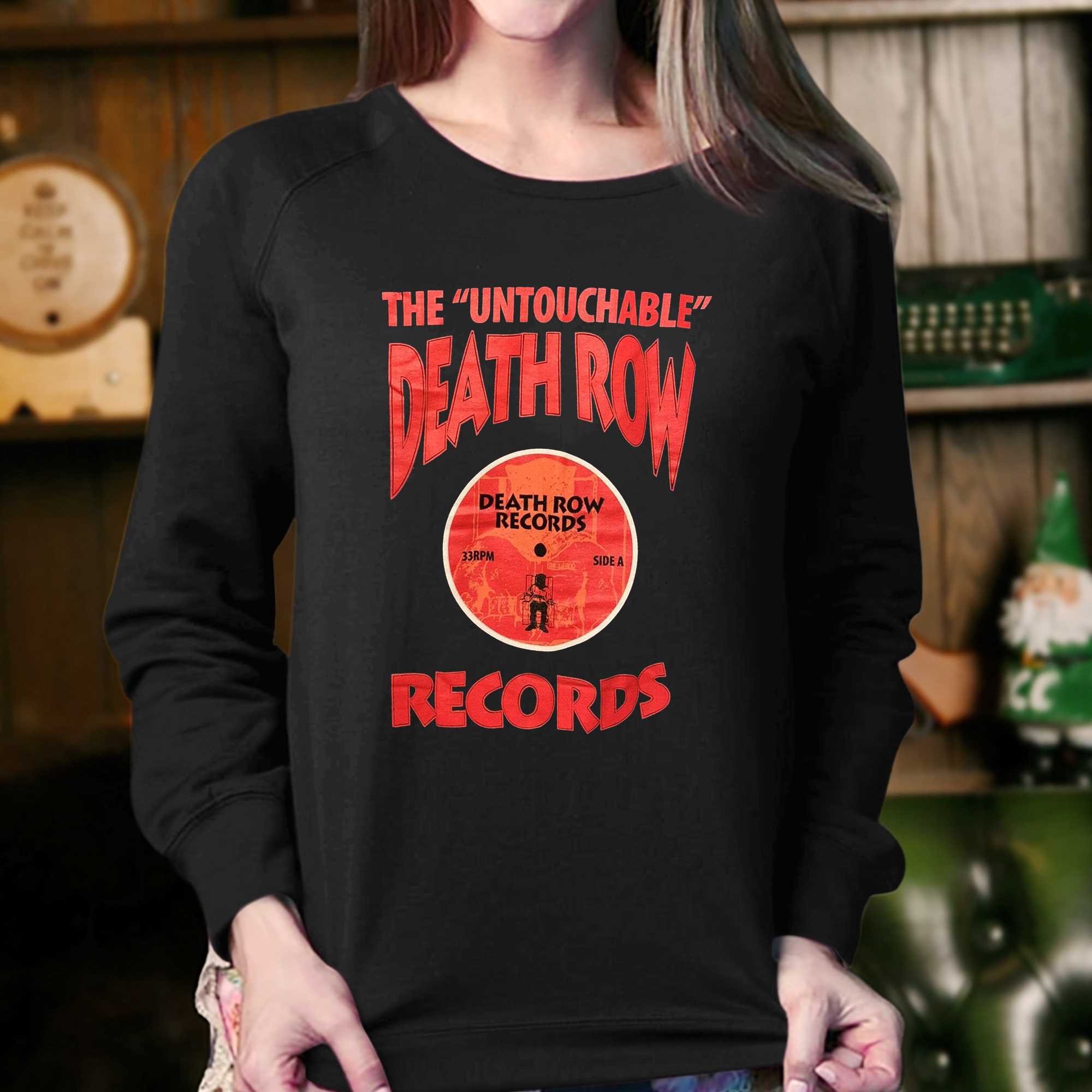 The Untouchable Death Row Records T Shirt Small Black Dr Dre Snoop Dogg
