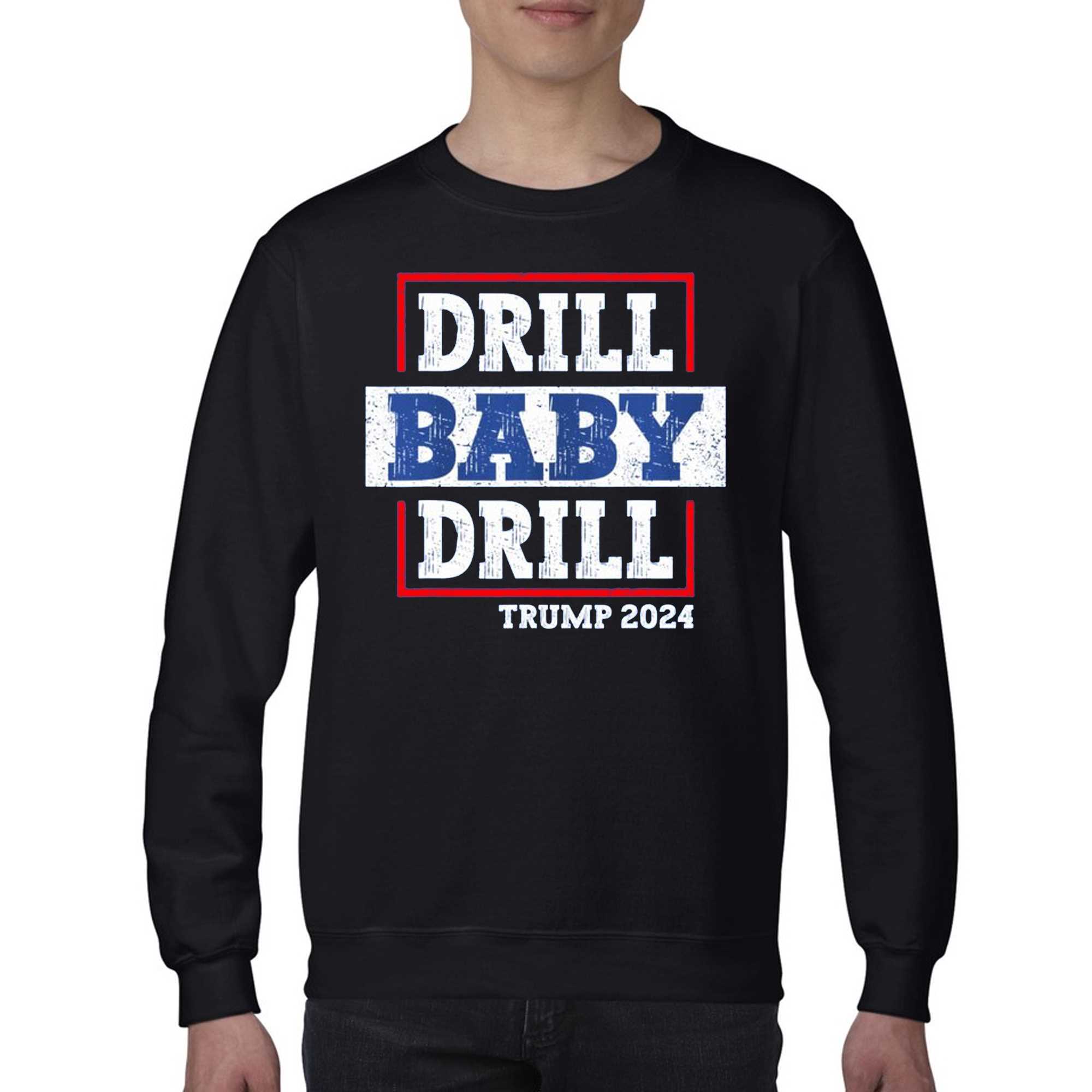 Trump 2024 Drill Baby Drill Kids T-shirt 