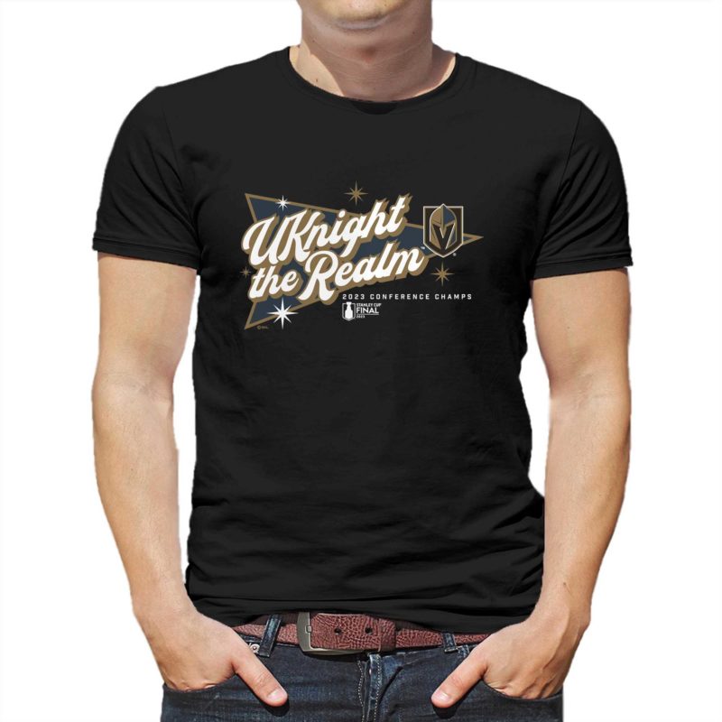 vegas golden knights 2023 western conference champions home ice t shirt 1 2