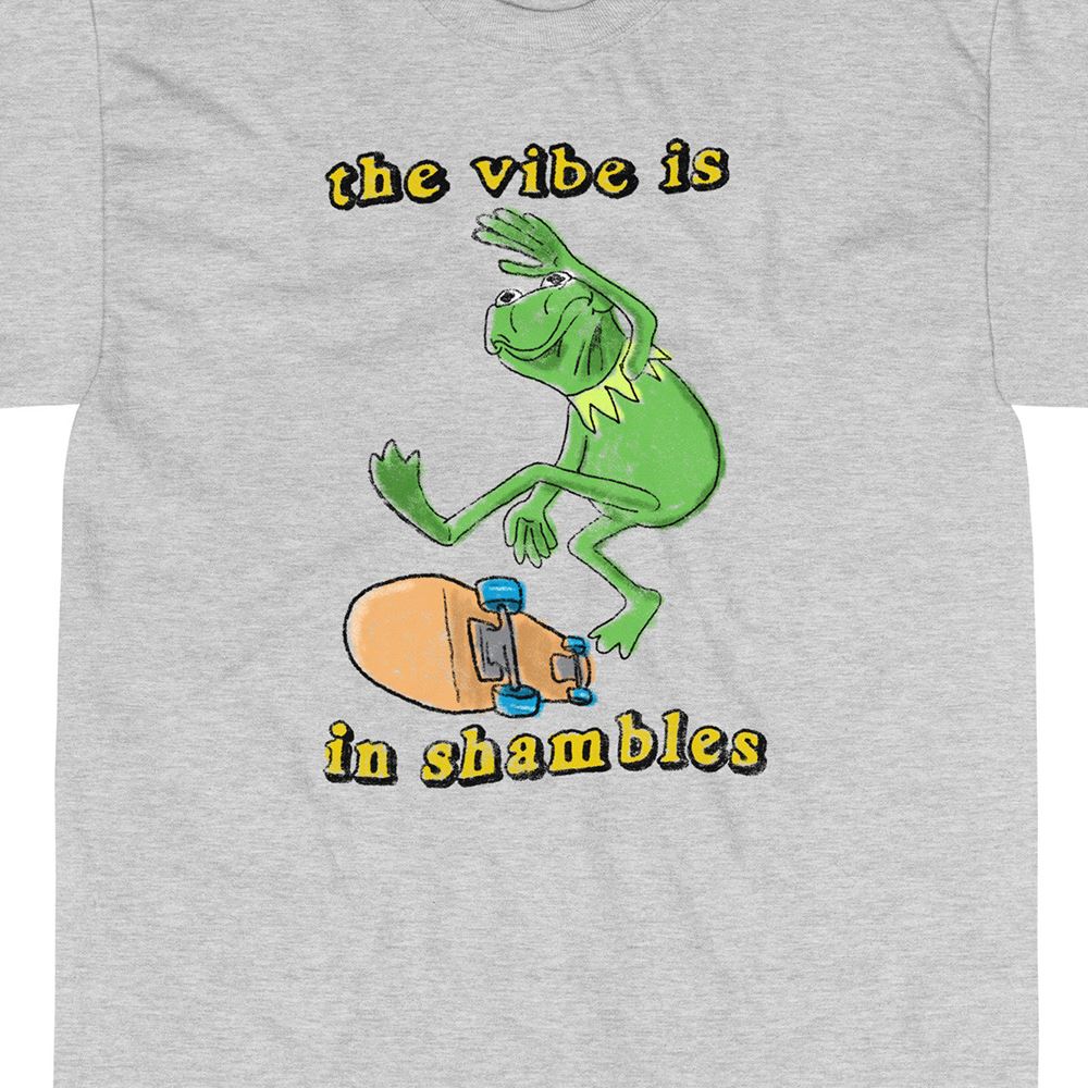 Vibe In Shambles Short Sleeve T-shirt The Original 