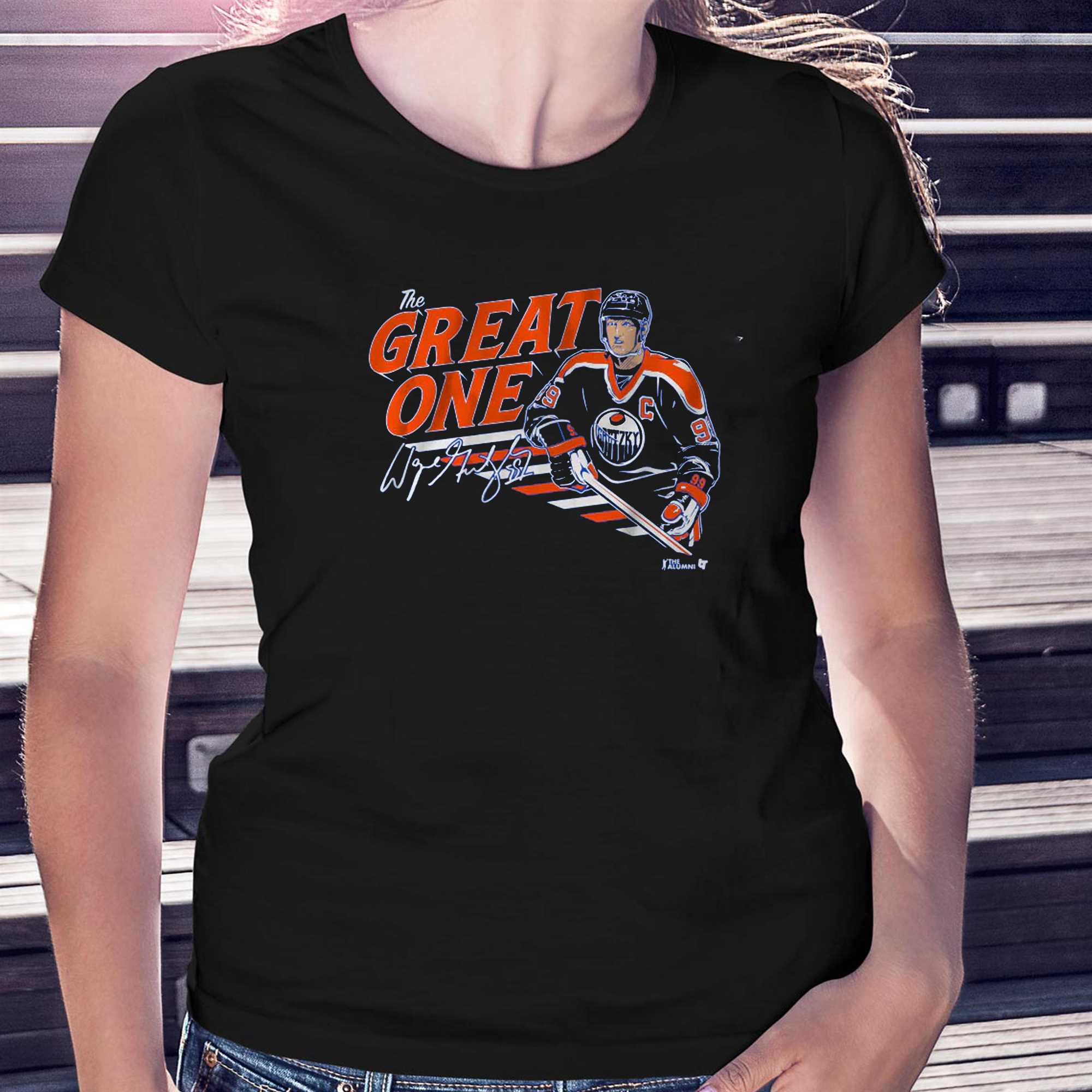 Wayne Gretzky The Great One T-shirt - Shibtee Clothing