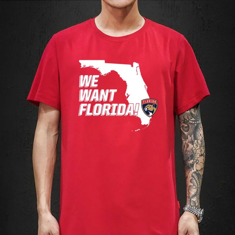 we want florida t shirt 4