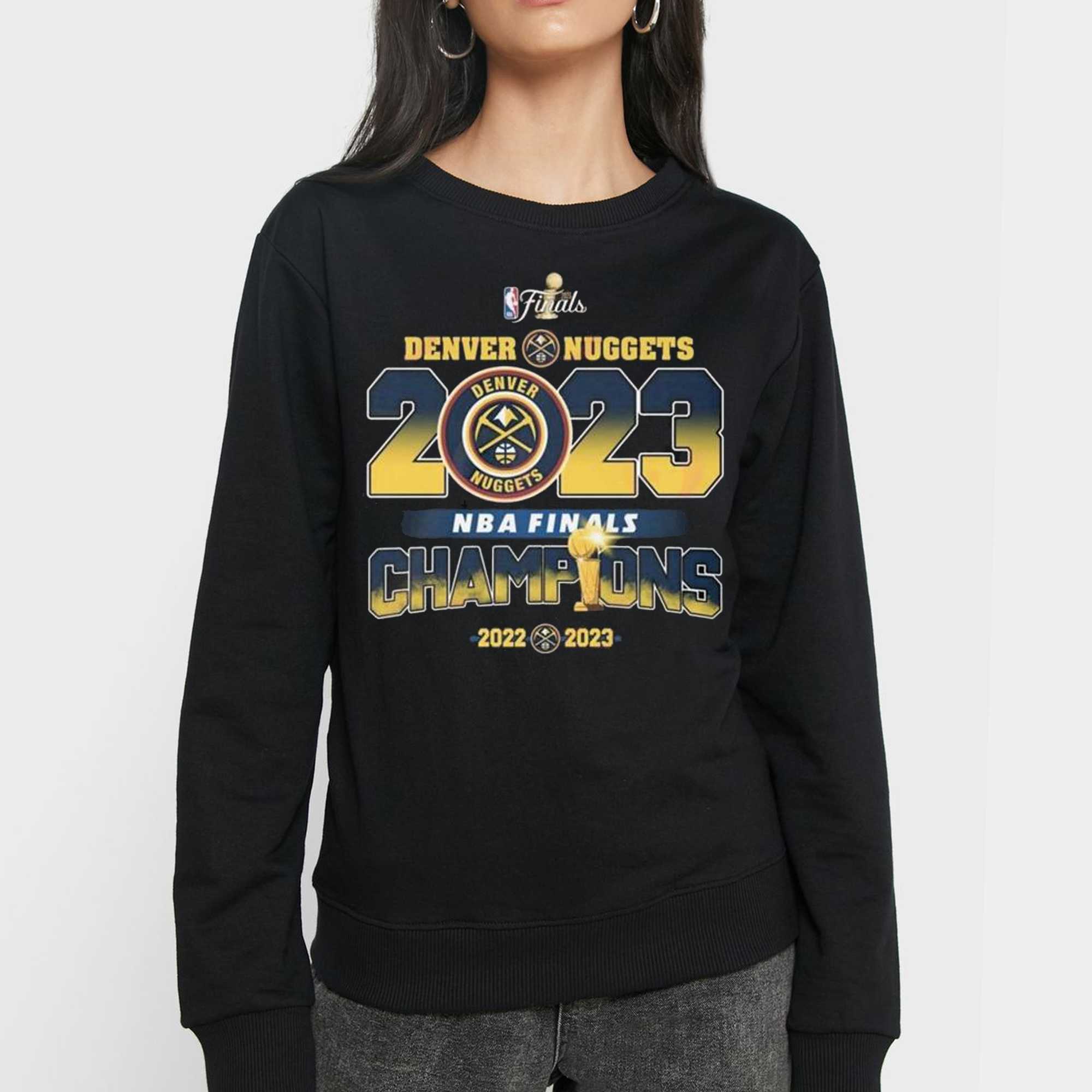 Denver Nuggets 2022-2023 NBA Finals Champs logo T-shirt, hoodie