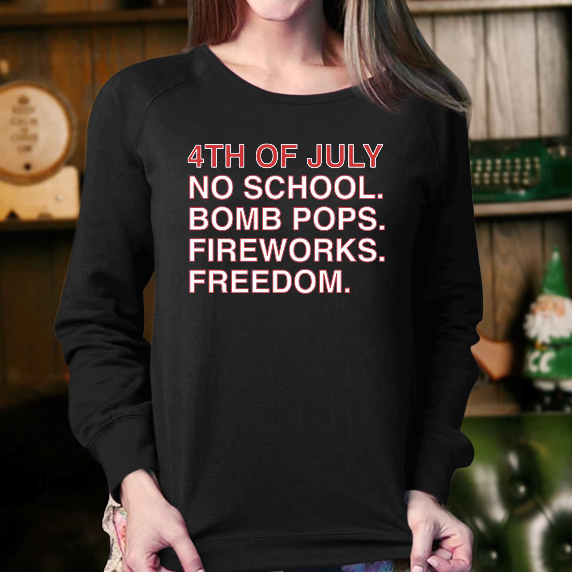 Family Freedom Fireworks Shirt, 4th Of July Shirt, July 4th Unisex Crew