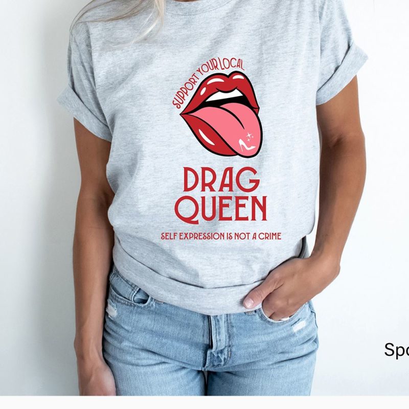 aesthetic lgbtq sweatshirt cute drag queen shirt support 1 2