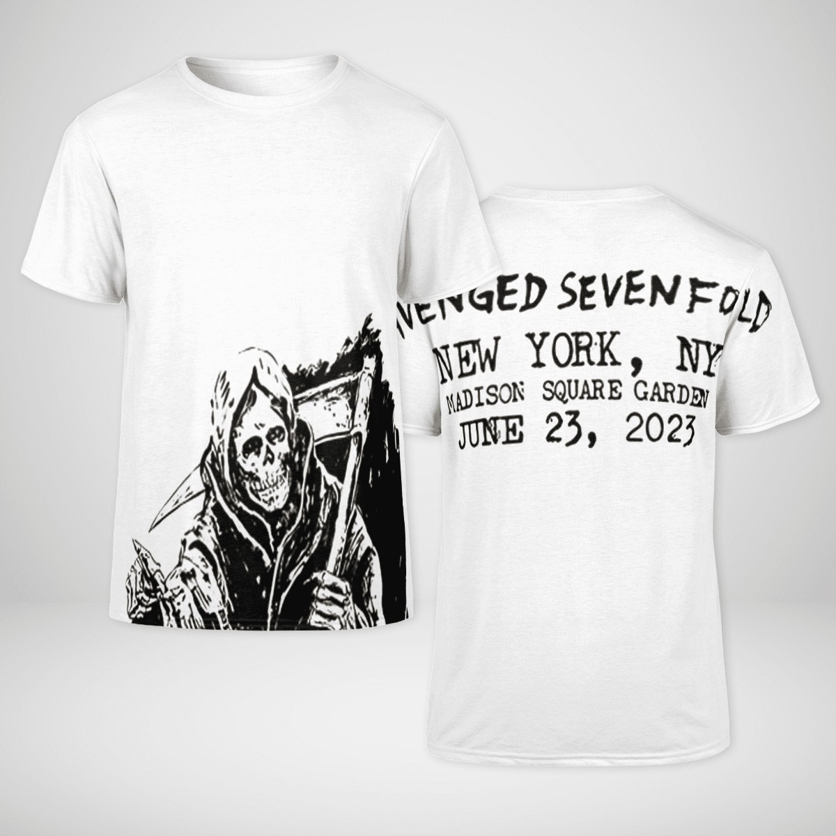 Avenged Sevenfold New York Ny Madison Square Garden June 23 2023 Shirt