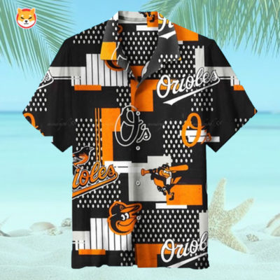 baltimore orioles logo orioles hawaiian shirt mlb hawaiian shirt 1