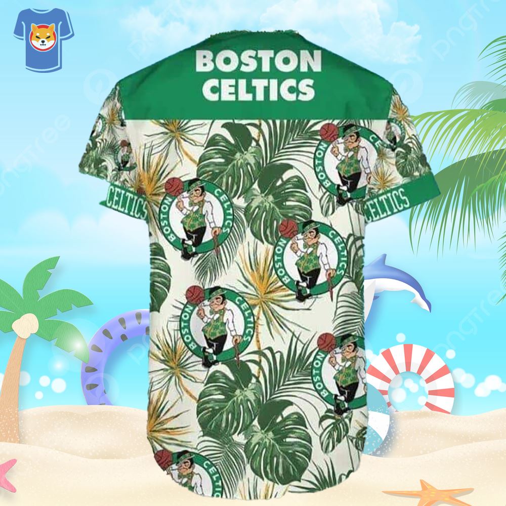 Boston Celtics Ugly Christmas Sweater Pattern Hawaiian Shirt For Fans