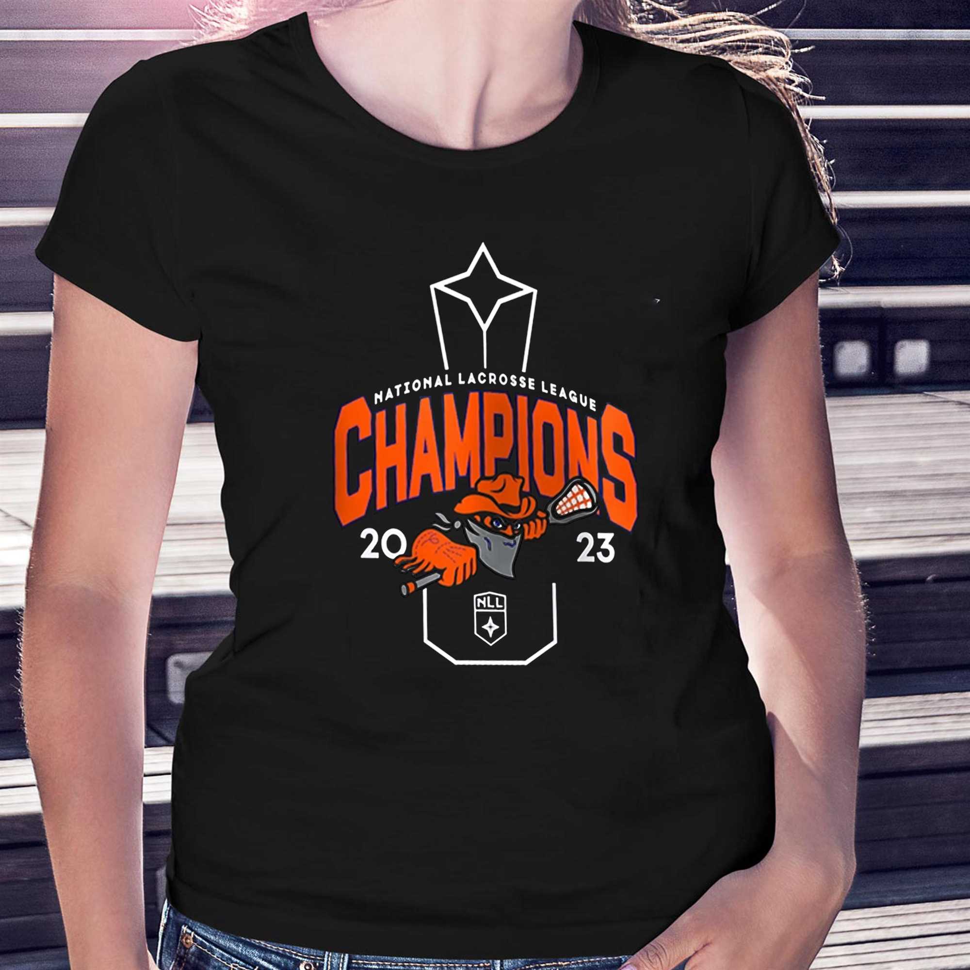 Buffalo Bandits 2023 National Lacrosse League Champions logo shirt