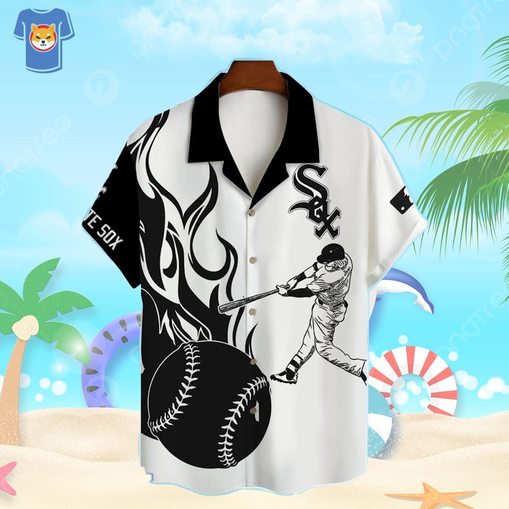 Chicago White Sox Mlb Summer 3D Short Sleeve Hawaiian Shirt