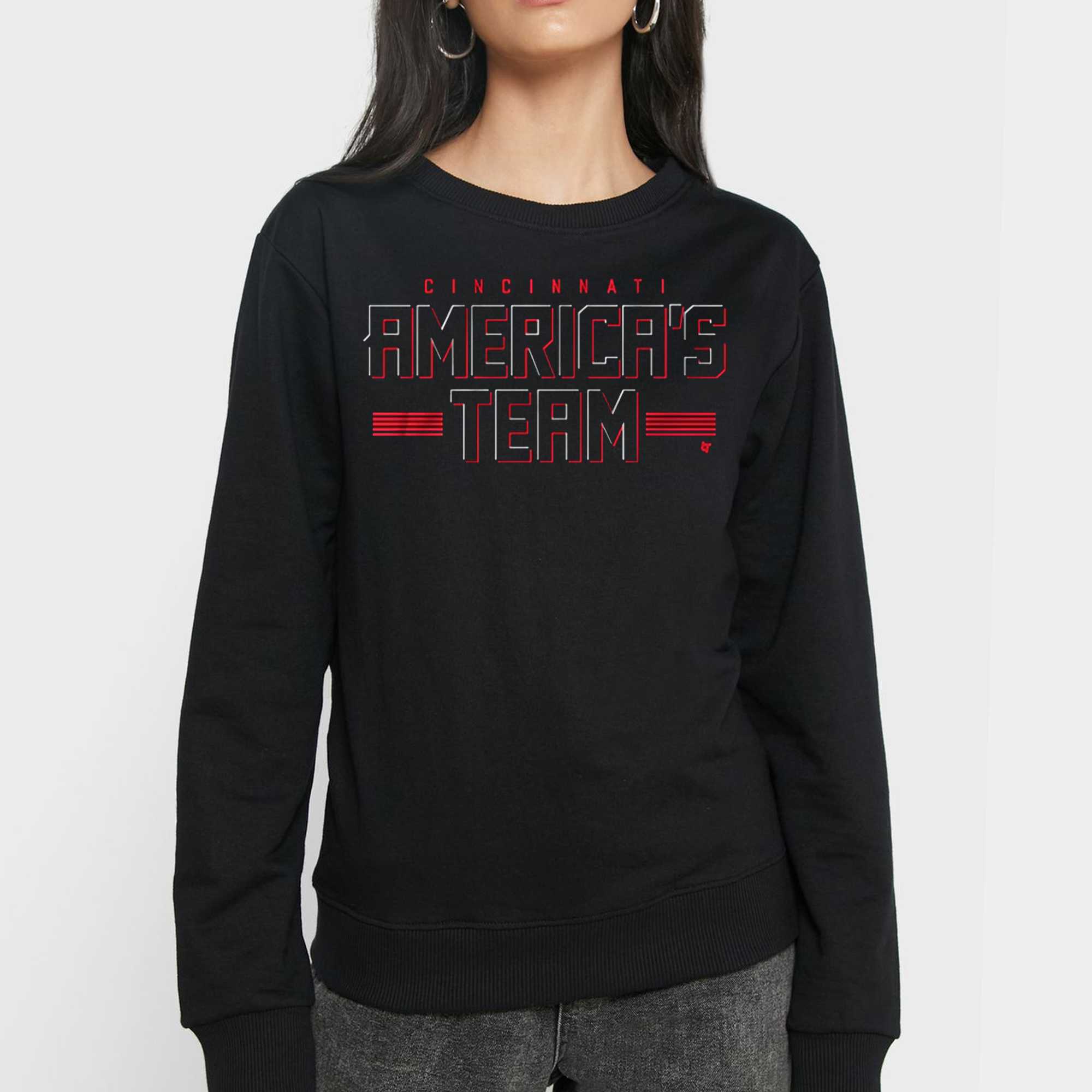 Cincinnati America's Team T-shirt - Shibtee Clothing