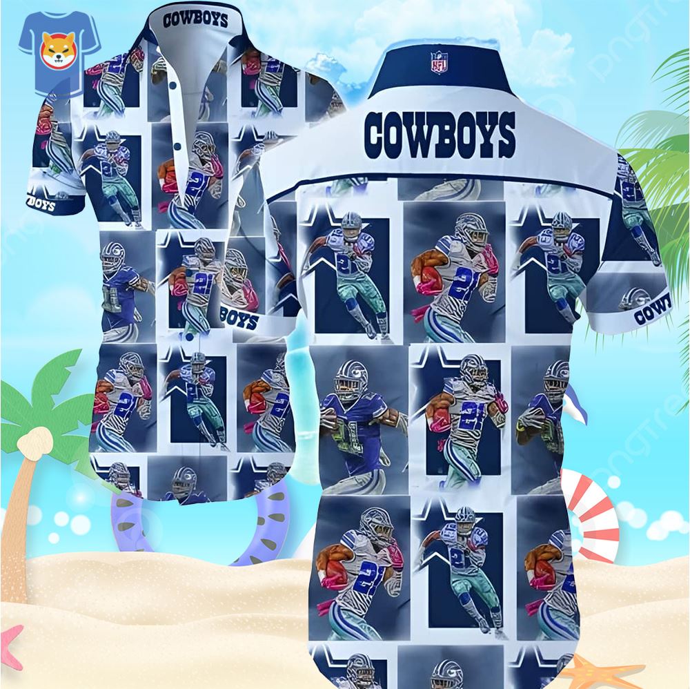 Dallas Cowboys Hawaiian Shirt Summer Beach Gift For Football Fans - Shibtee  Clothing